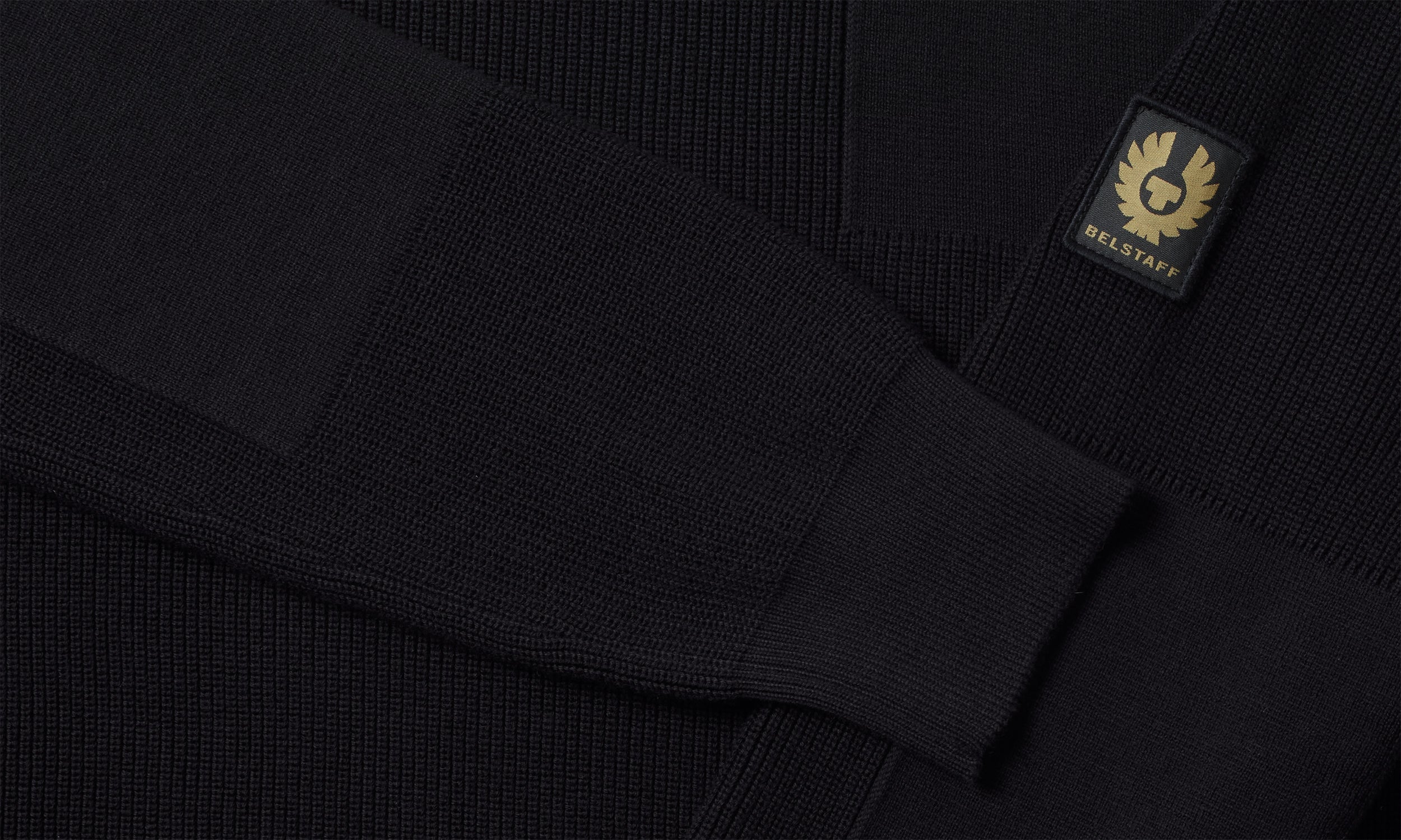 COMMANDER CREWNECK JUMPER - Black