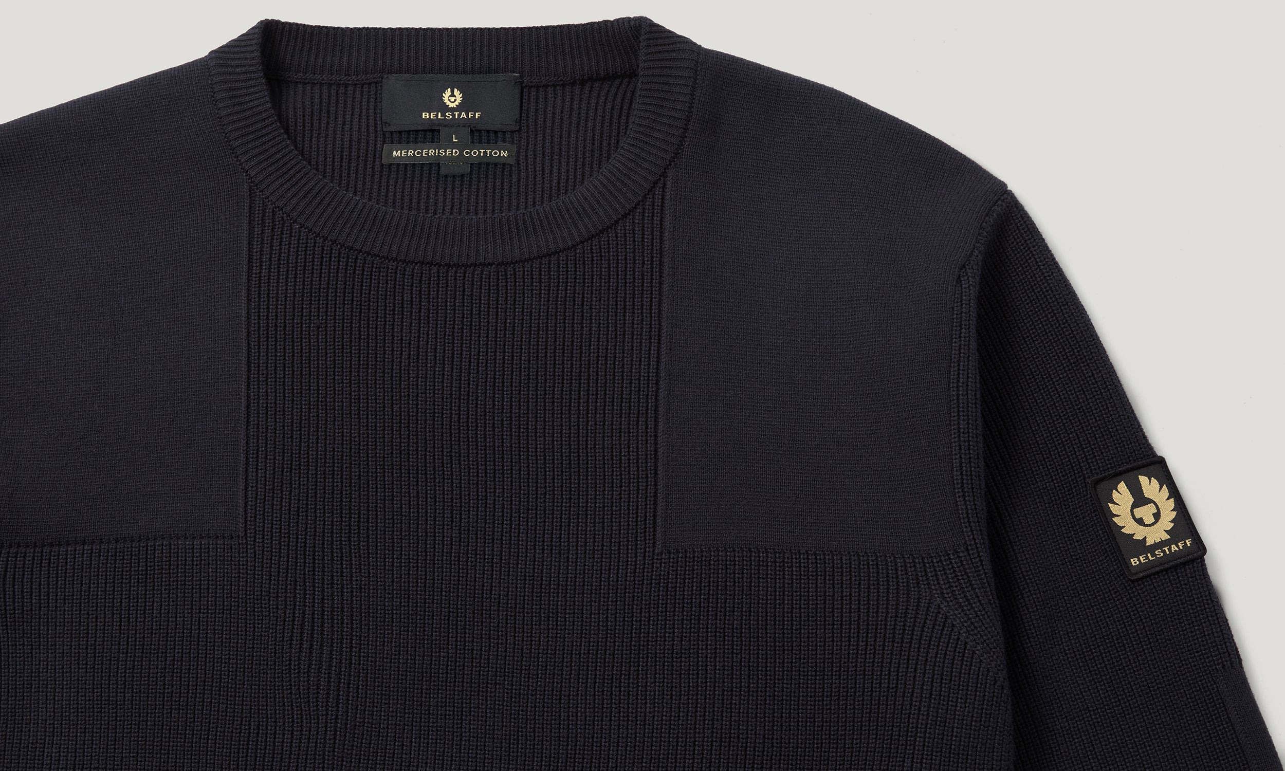 COMMANDER CREWNECK JUMPER - Dark Ink