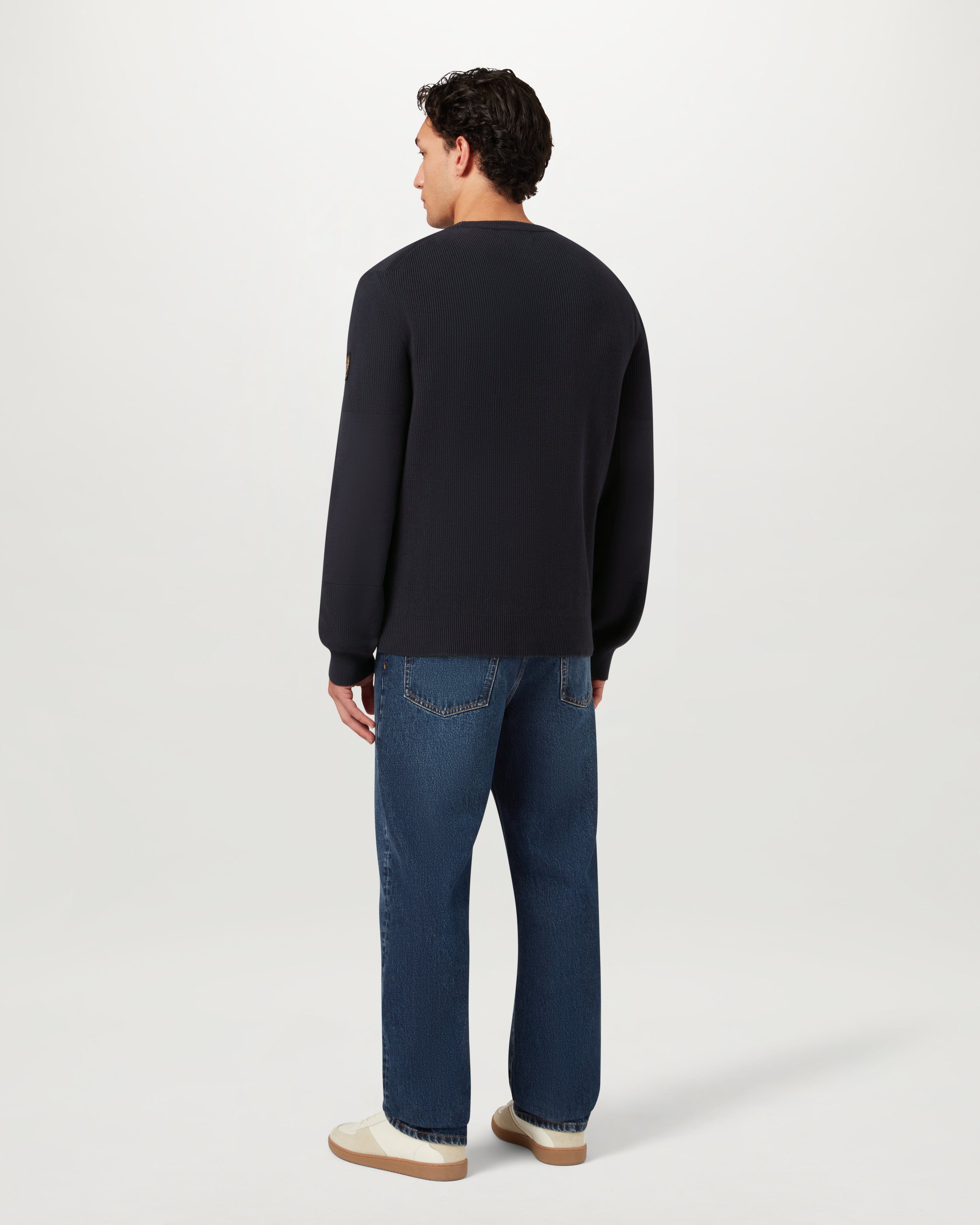 COMMANDER CREWNECK JUMPER - Dark Ink