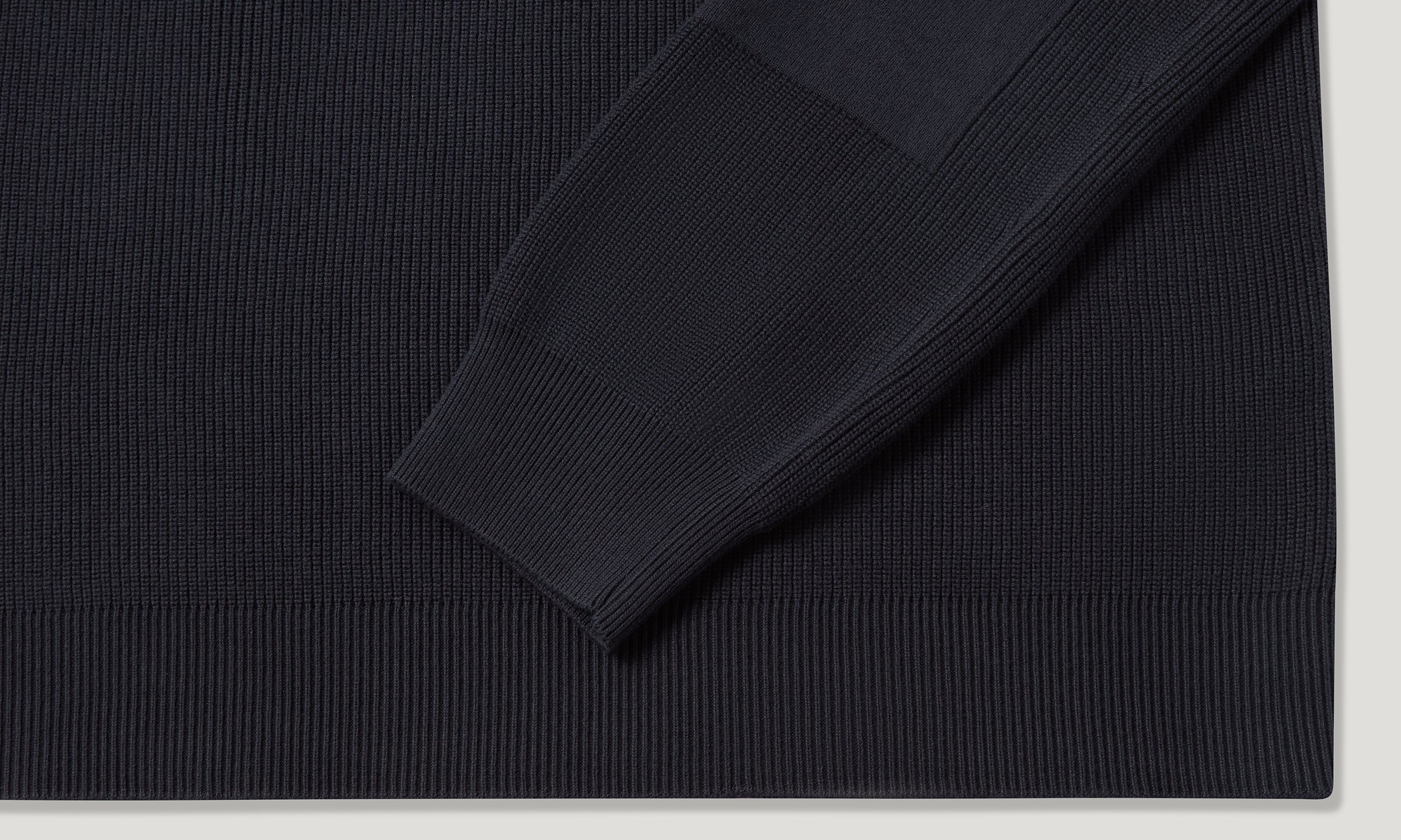 COMMANDER CREWNECK JUMPER - Dark Ink