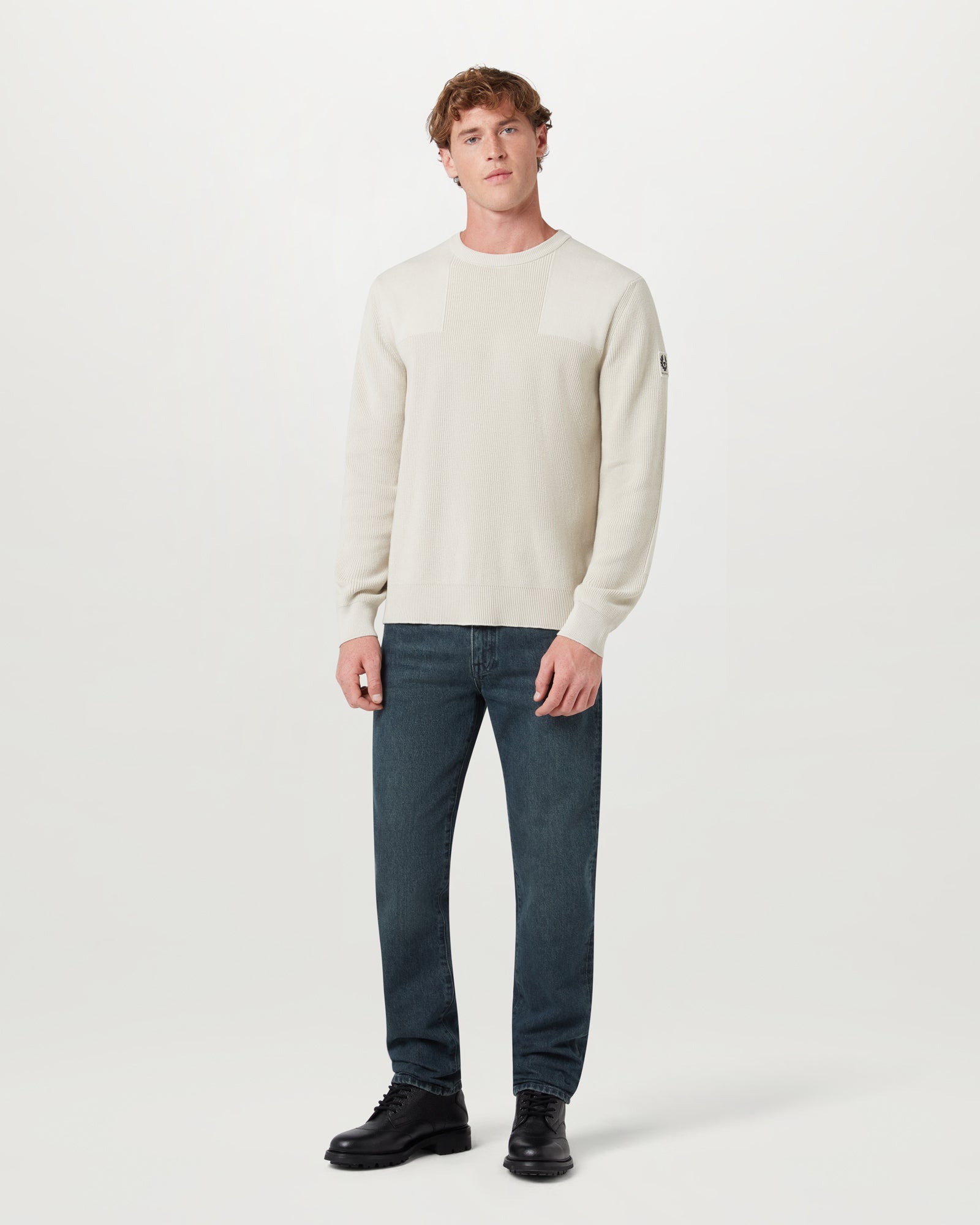 COMMANDER CREWNECK JUMPER – Belstaff.com