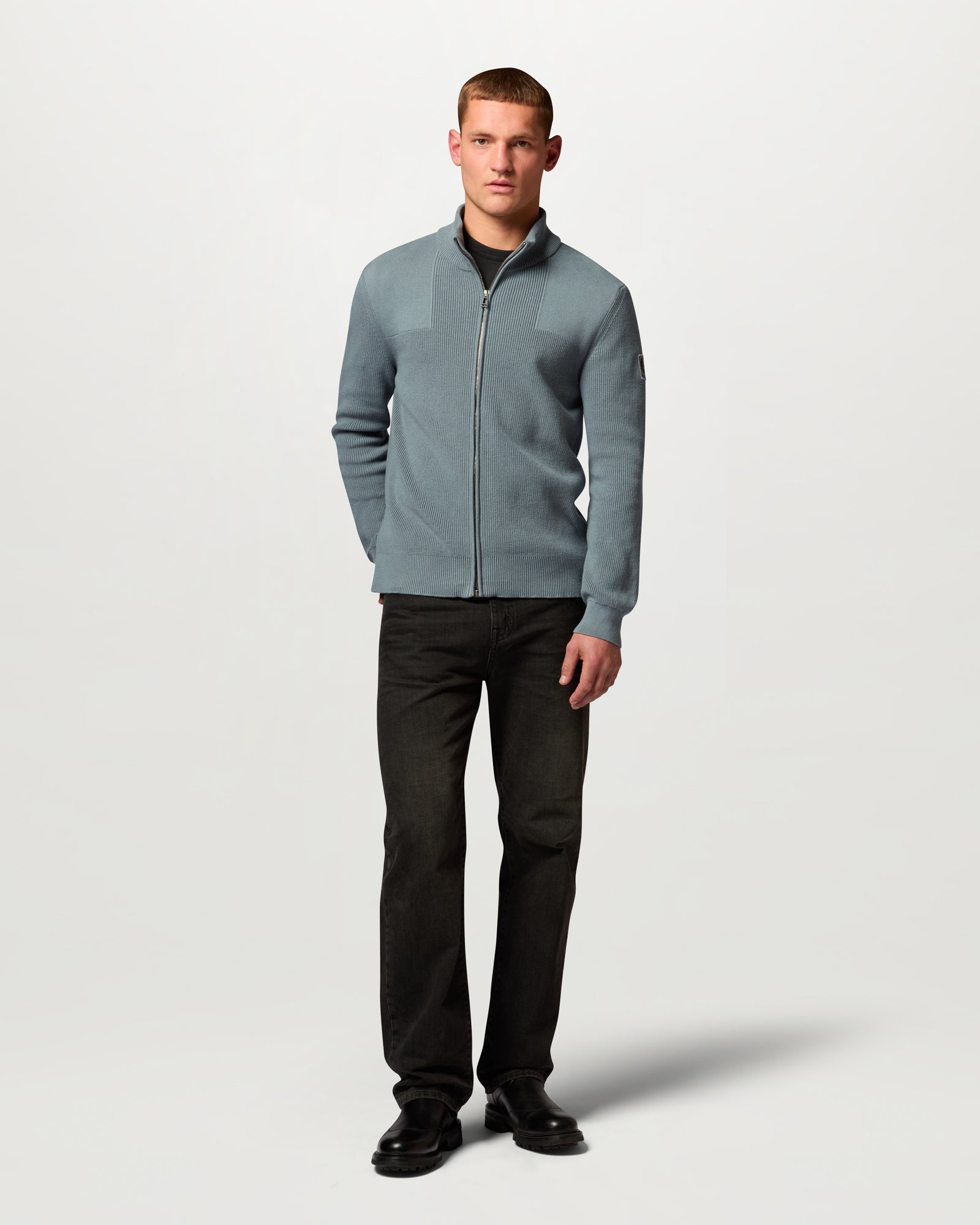COMMANDER FULL ZIP - Atlantic Grey