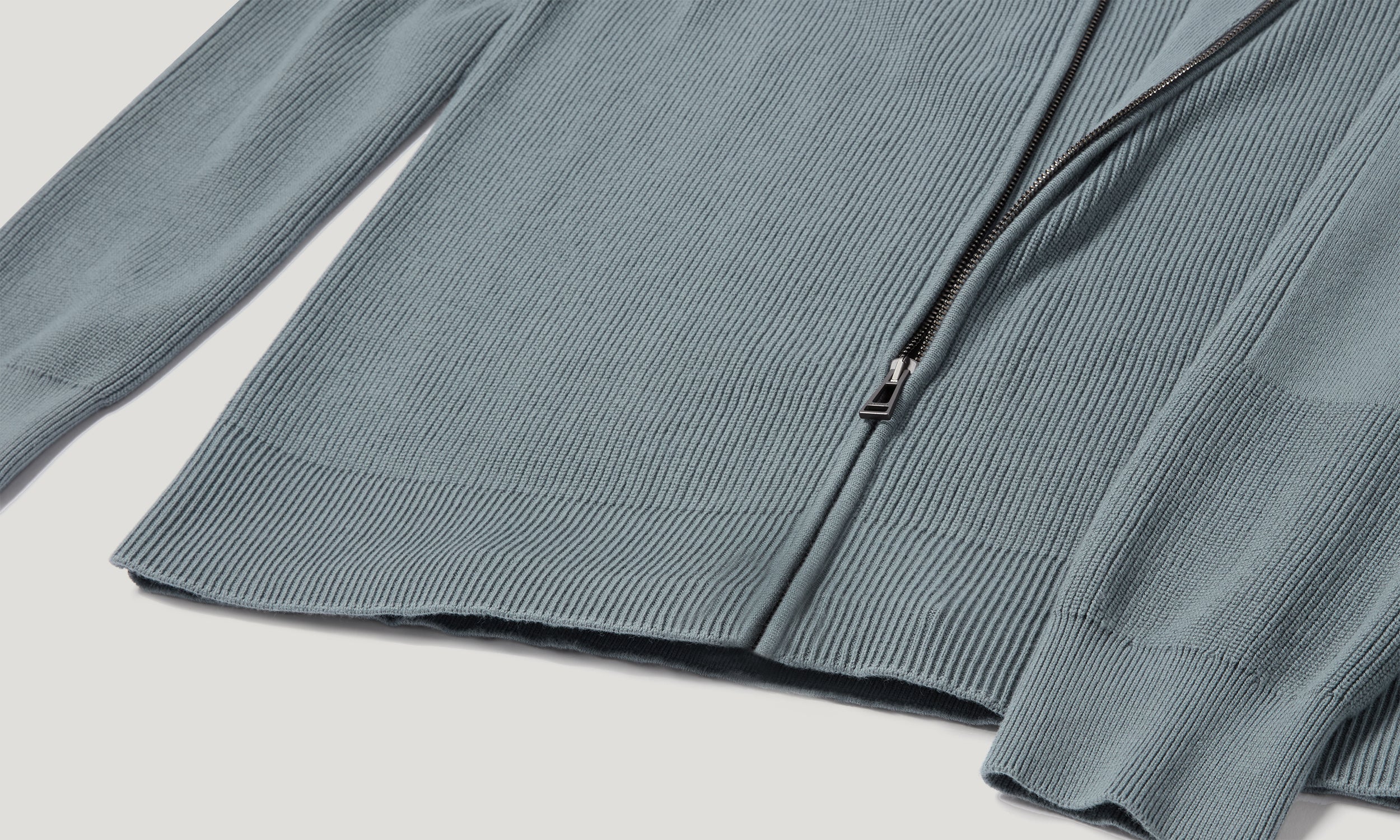 COMMANDER FULL ZIP - Atlantic Grey