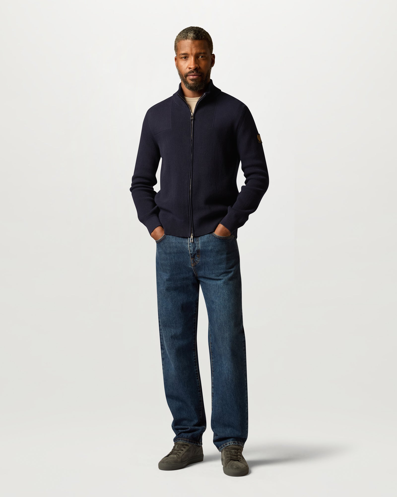 COMMANDER FULL ZIP - Dark Ink