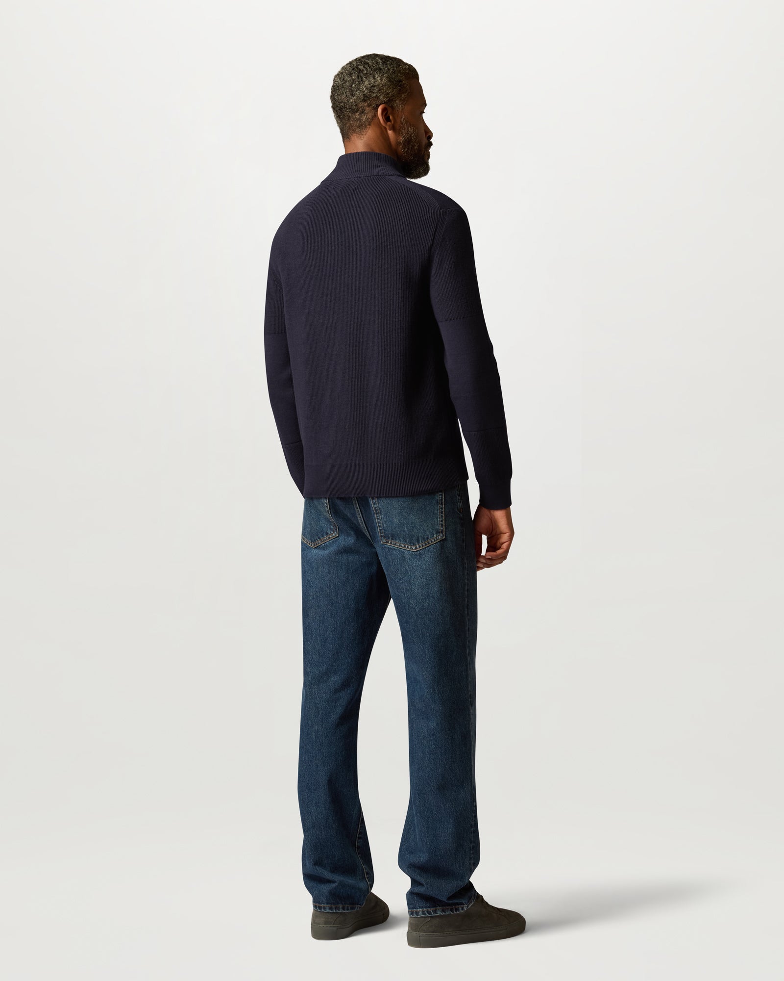 COMMANDER FULL ZIP - Dark Ink