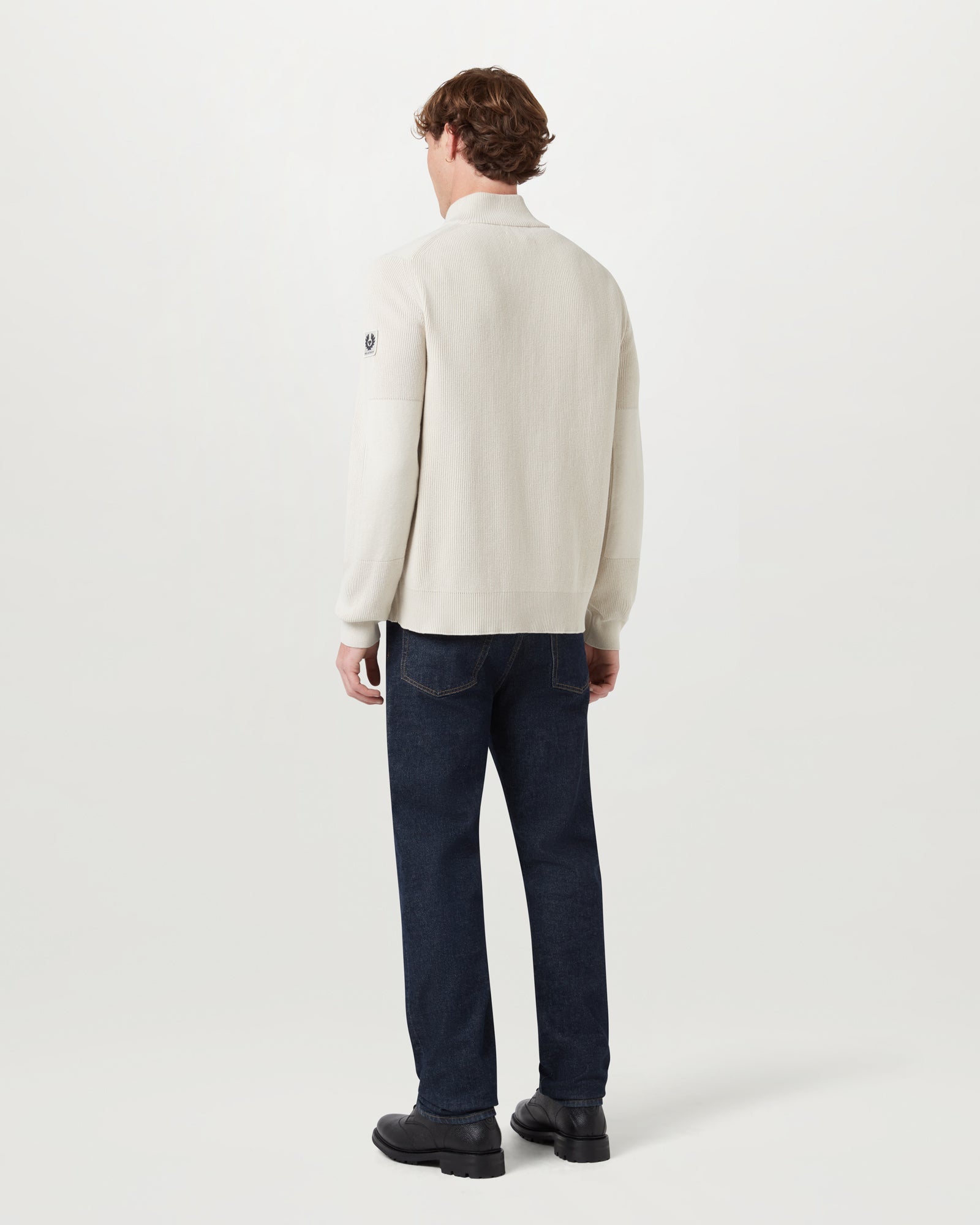COMMANDER QUARTER ZIP JUMPER - Silver Birch