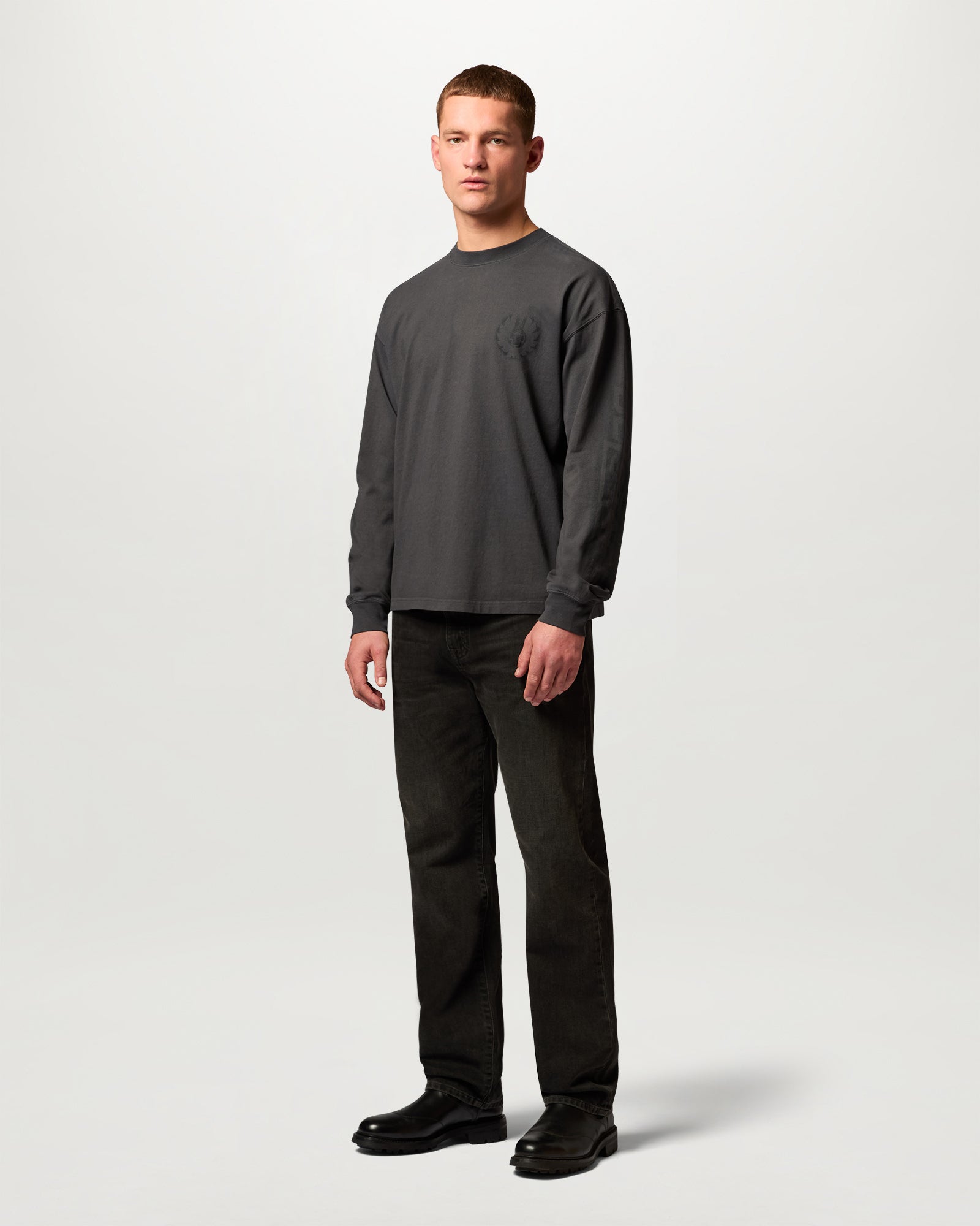 COMPETITION LONGSLEEVE T SHIRT - Iron