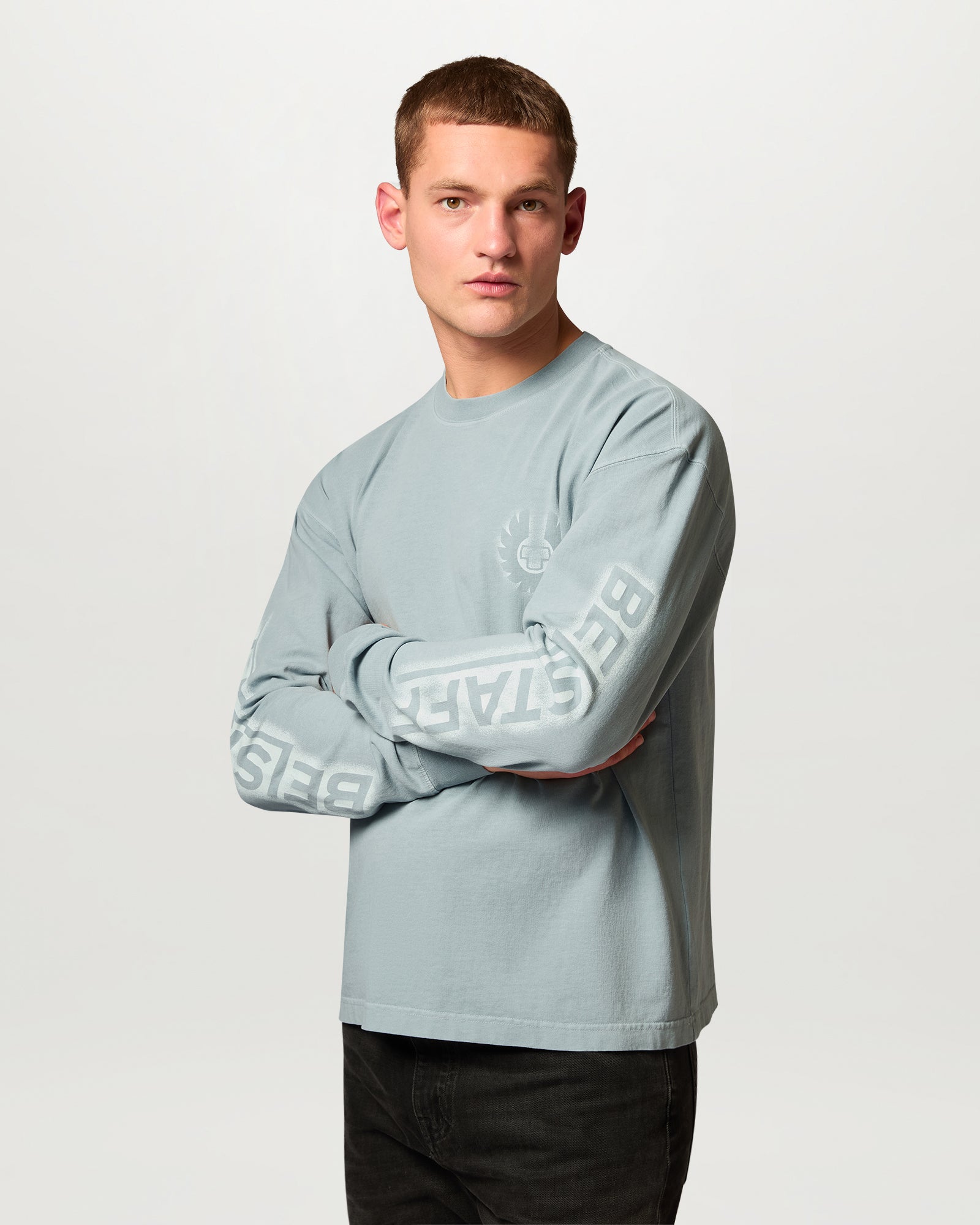 COMPETITION LONGSLEEVE T SHIRT - Mist Blue