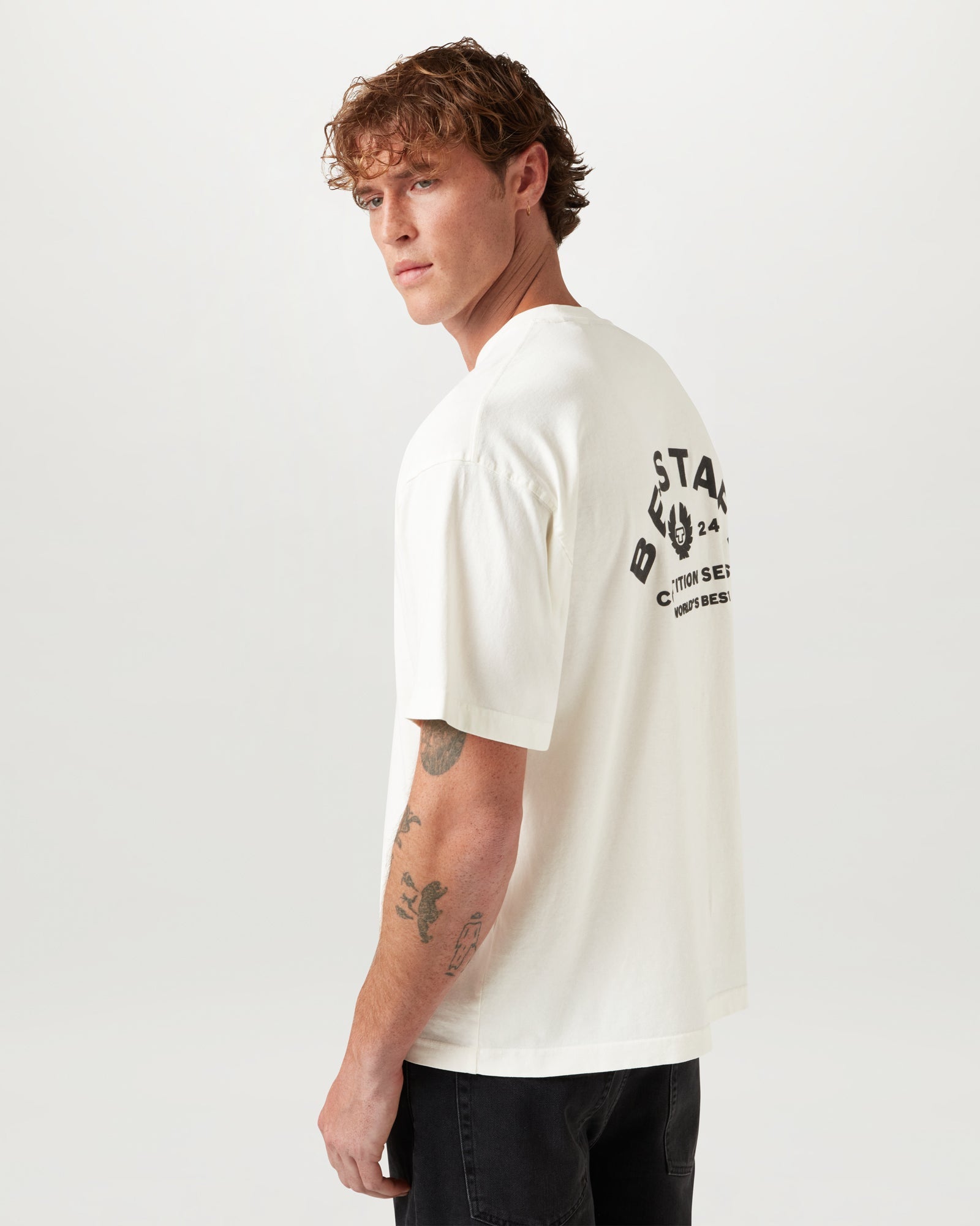 COMPETITION T-SHIRT - Kreideweiß