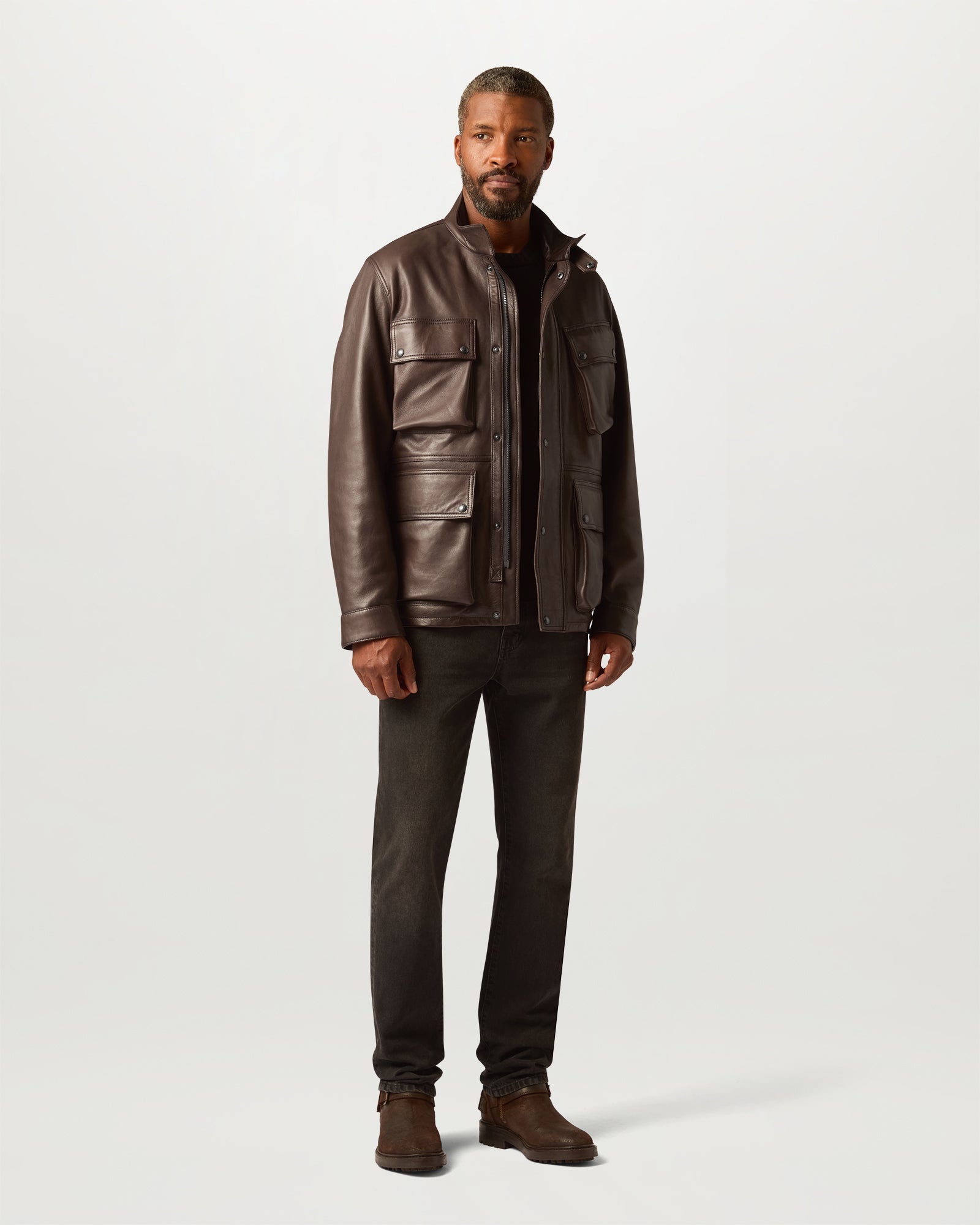COMPETITOR JACKET - Dark Maple Brown