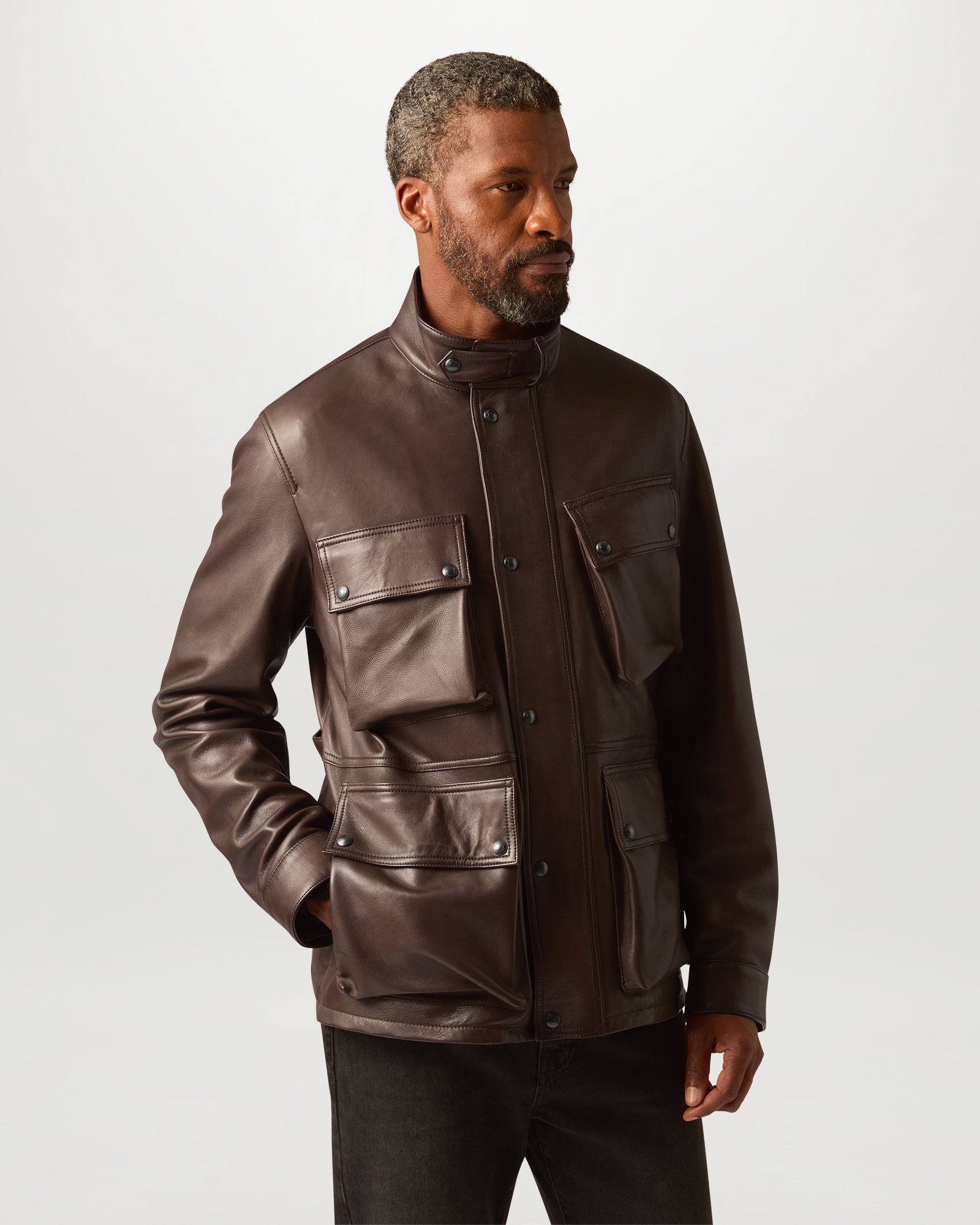 COMPETITOR JACKET - Dark Maple Brown