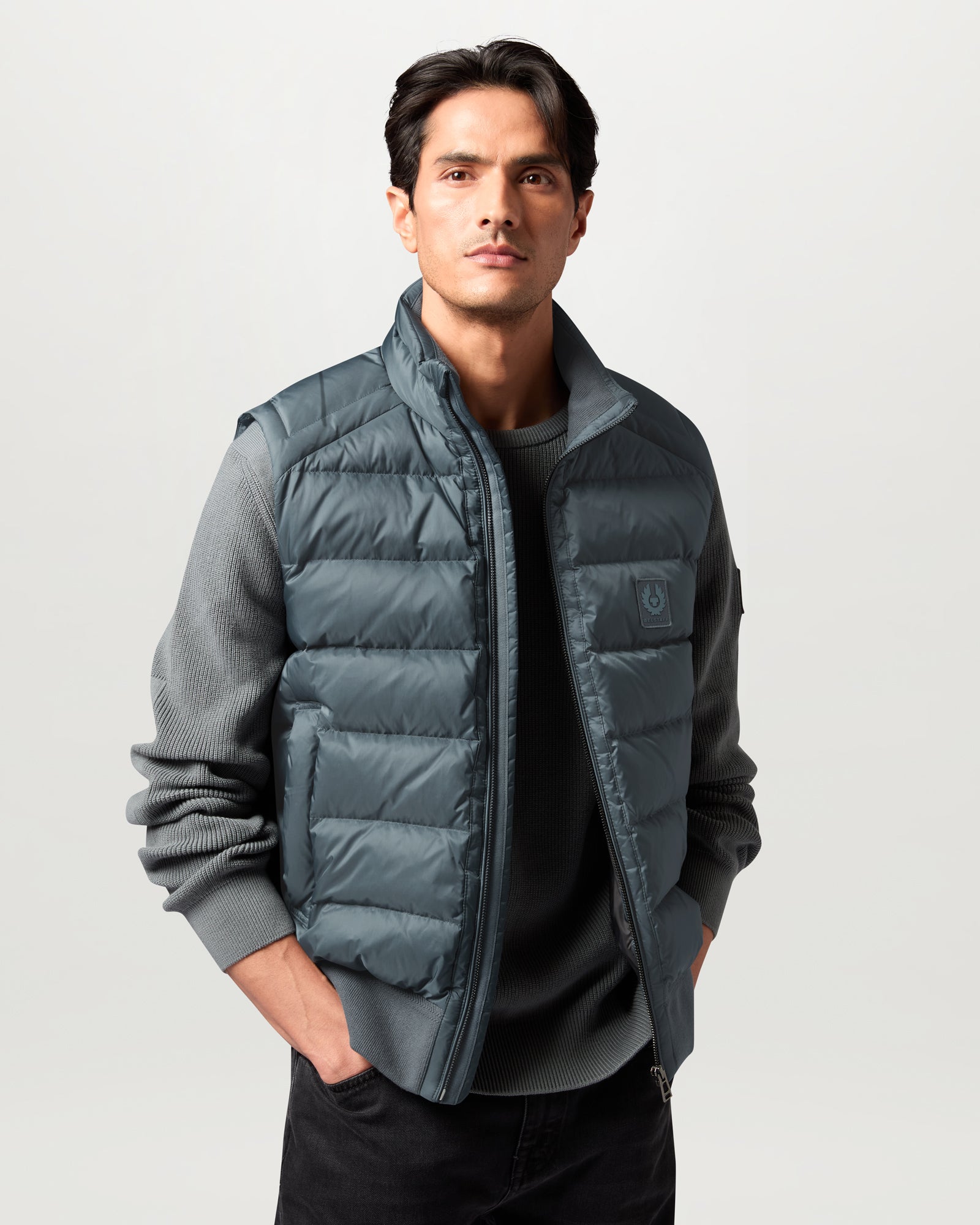 COMPOUND GILET - Petrol