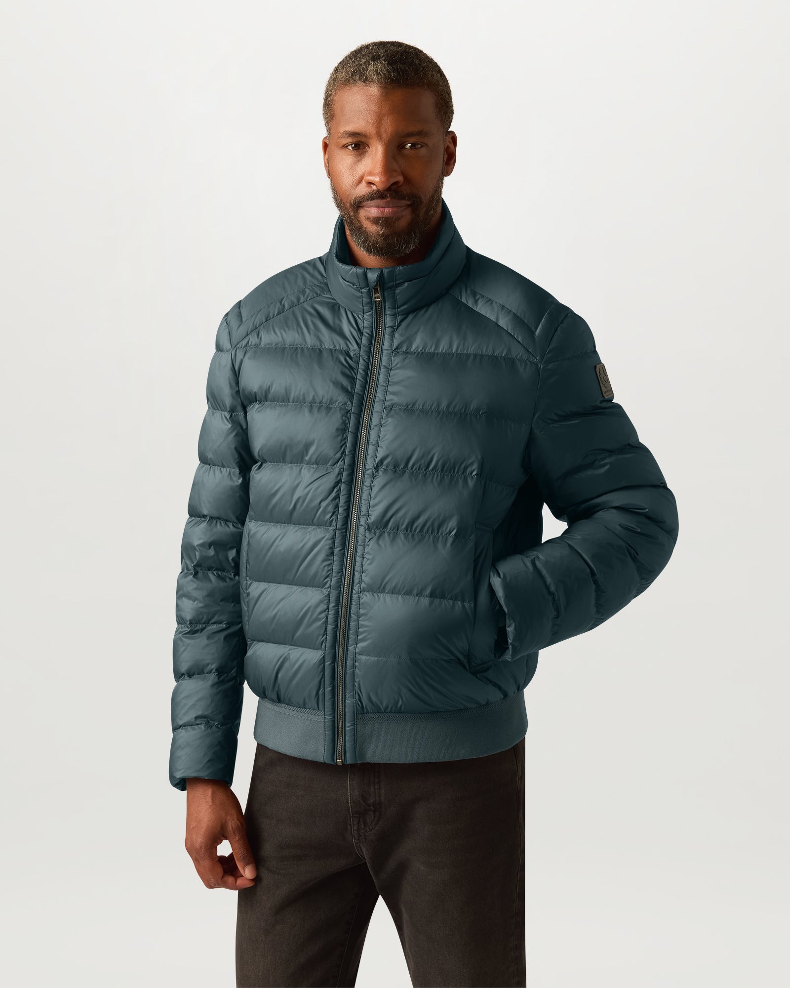COMPOUND JACKE - Petrol