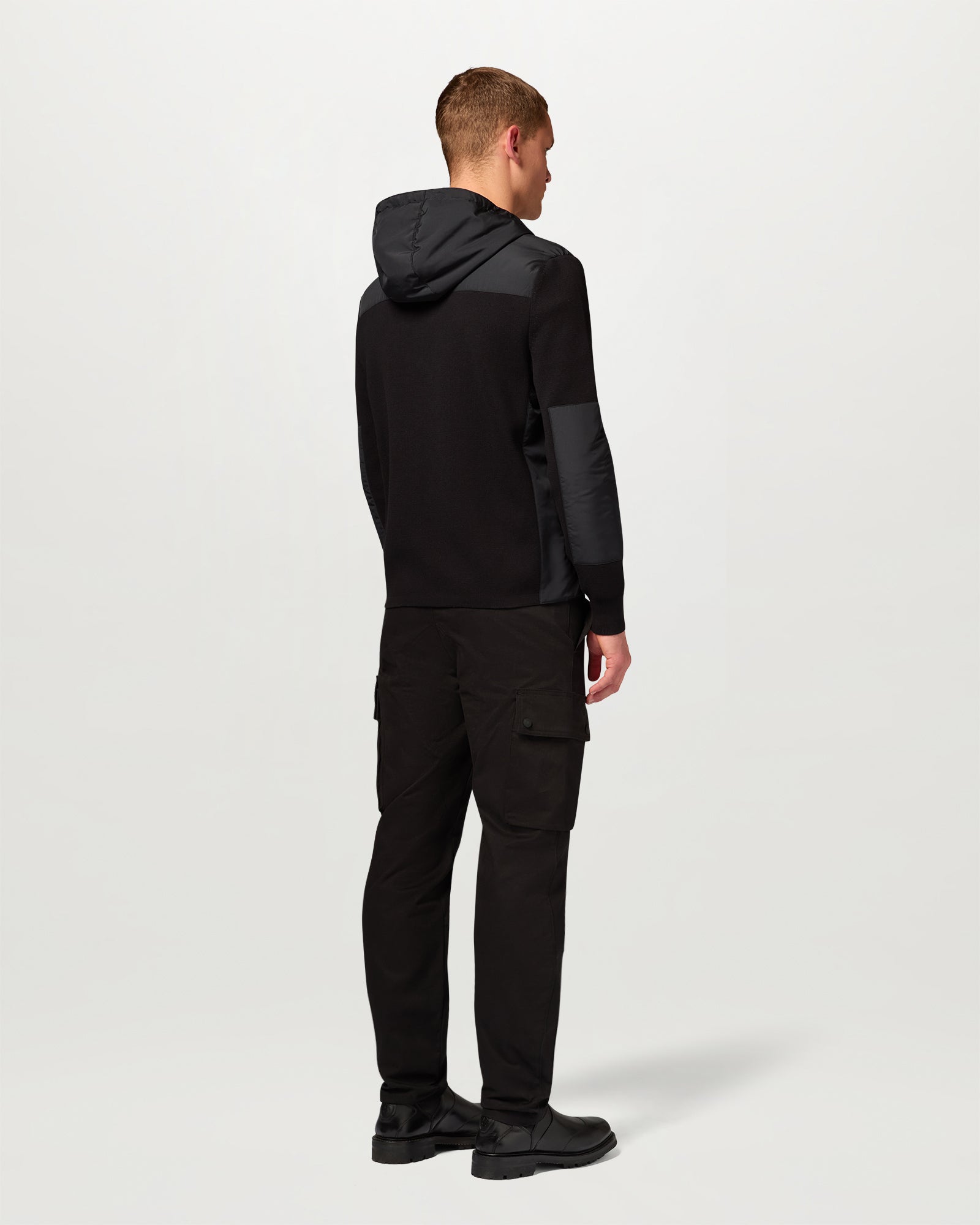 CONSOLE MIXED MEDIA JACKET - Black