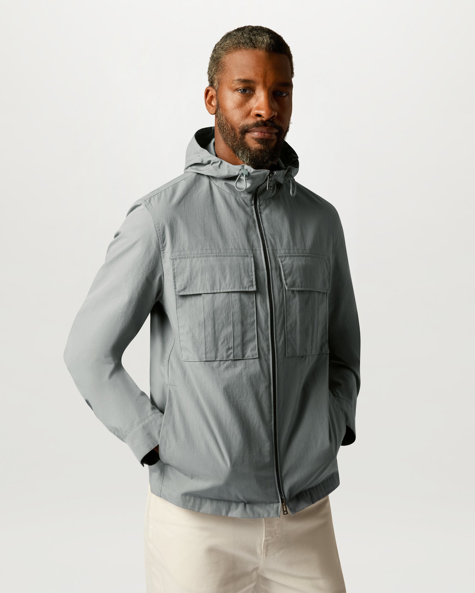 CONTAINER OVERSHIRT - Atlantic Grey