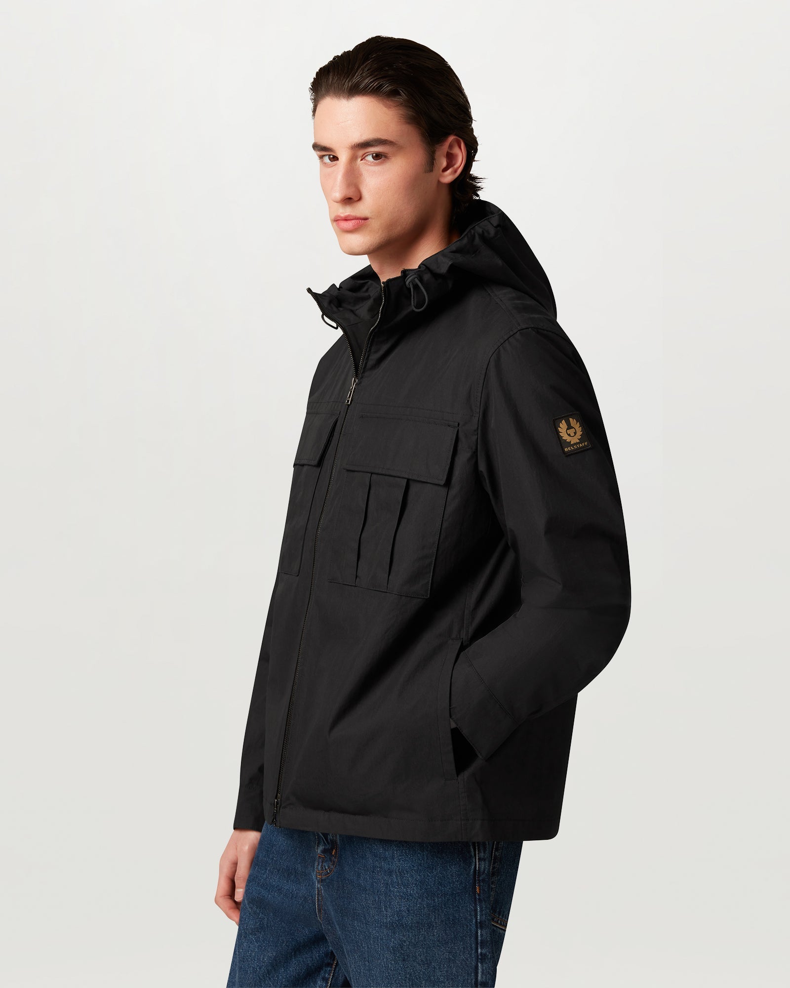 CONTAINER OVERSHIRT - Black