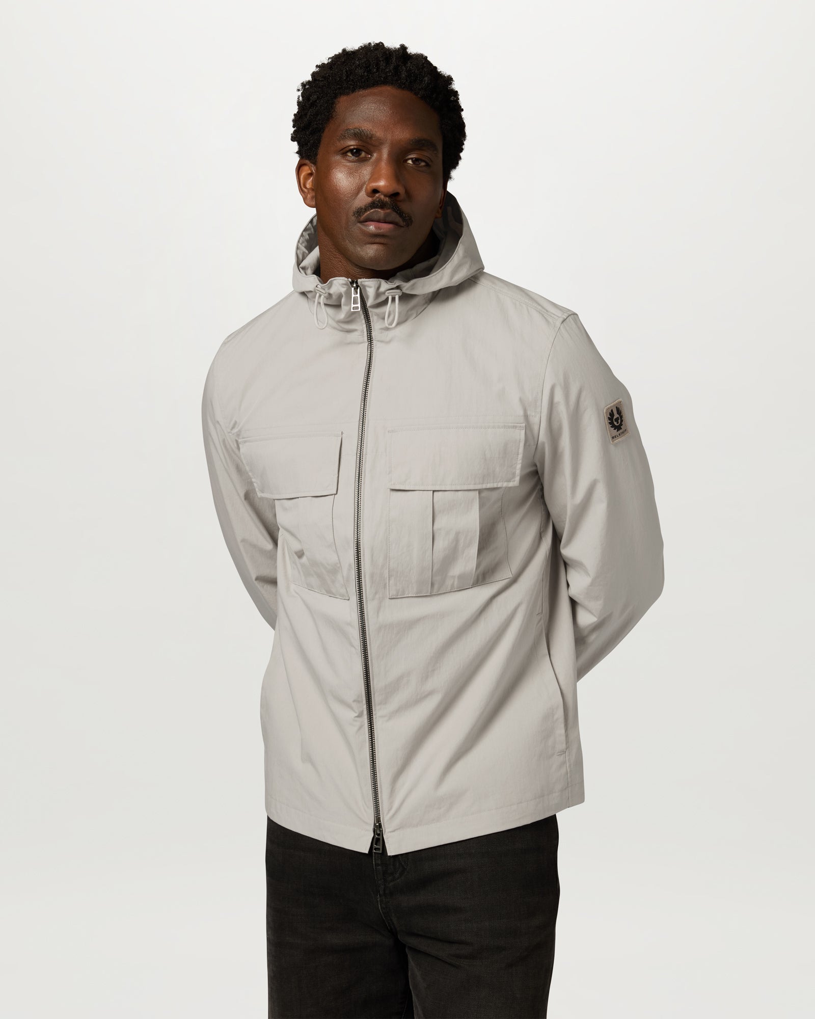 CONTAINER OVERSHIRT - Concrete