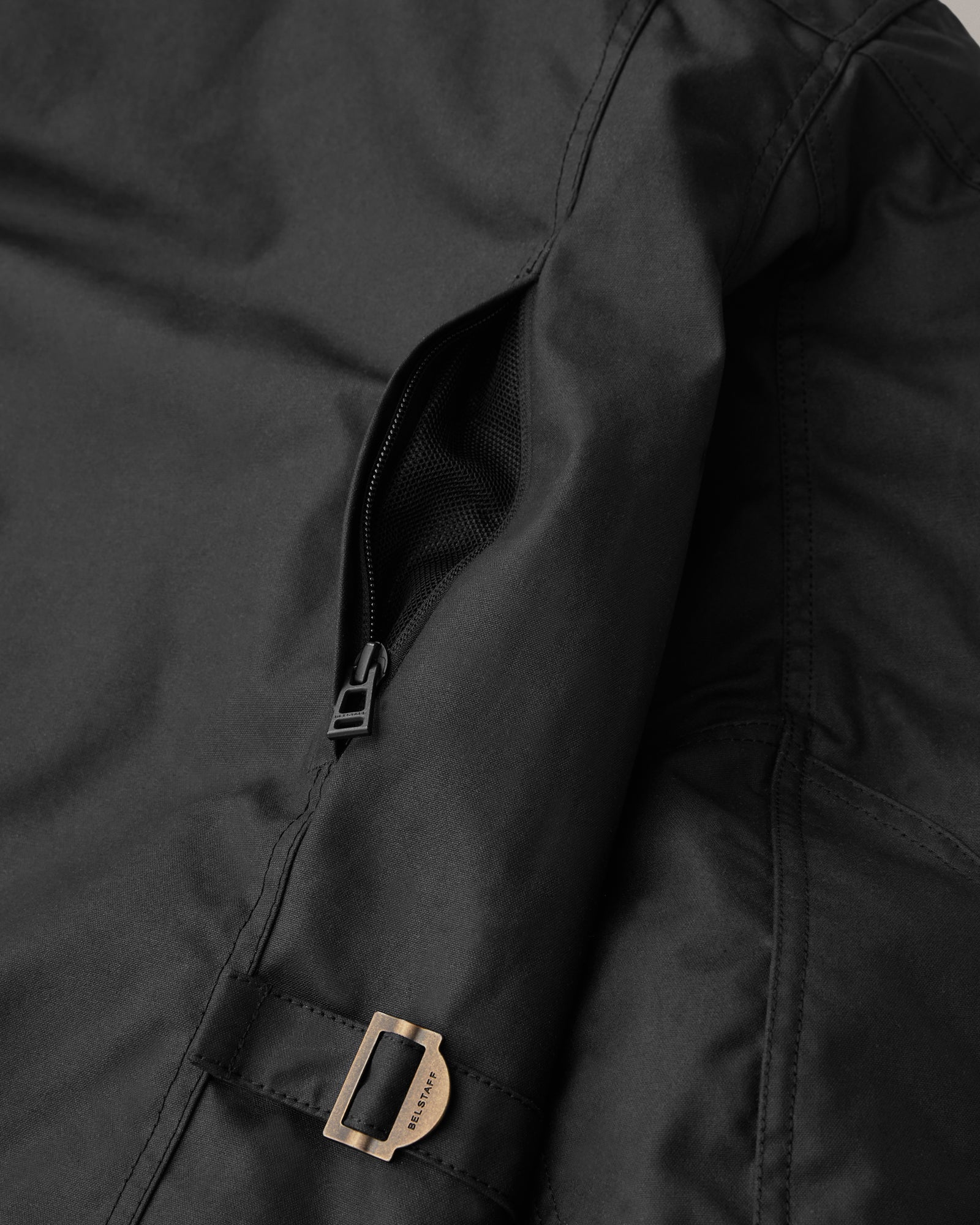 CONVOY MOTORCYCLE JACKET - Black