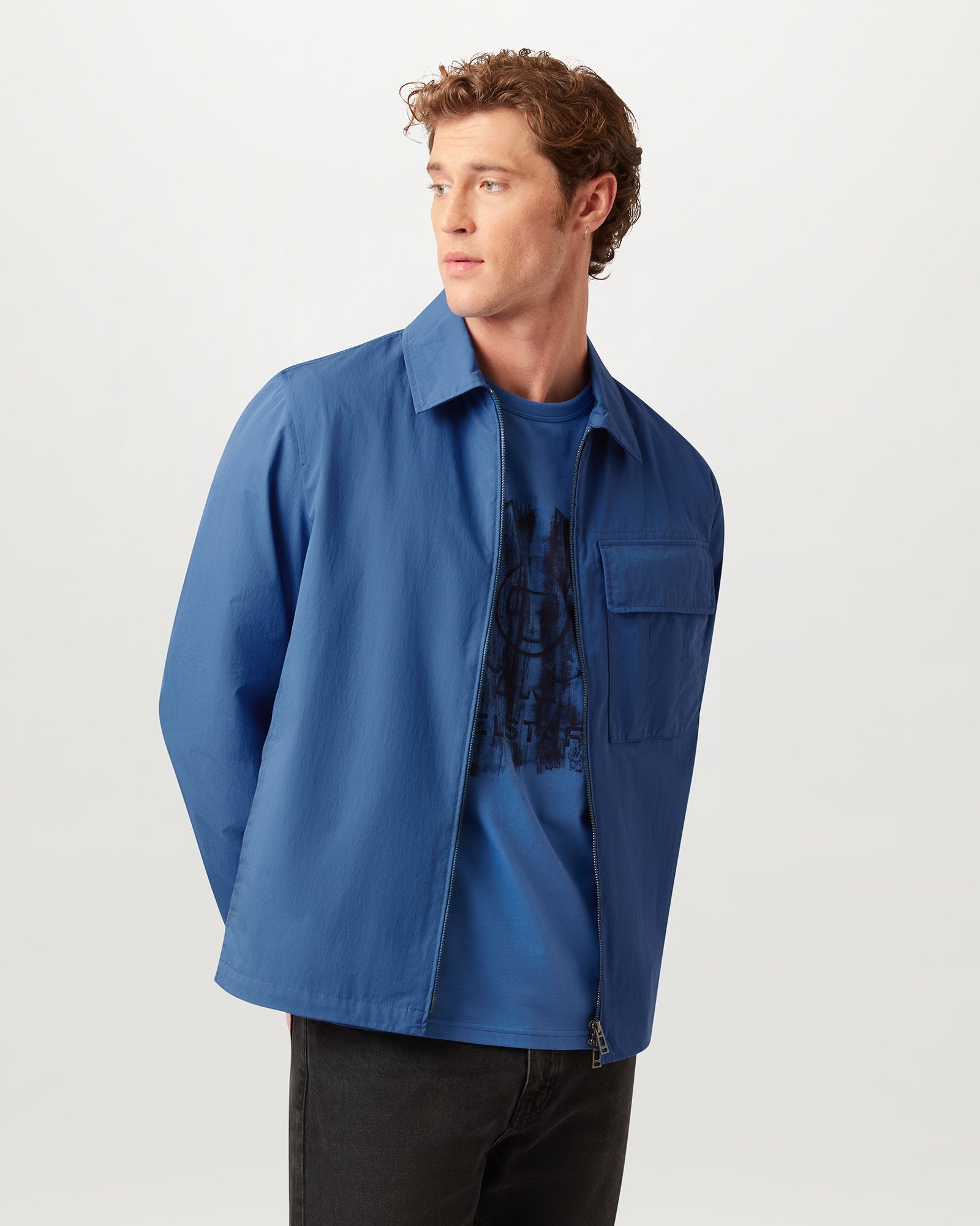 CORROSION T-SHIRT - Marine Blue