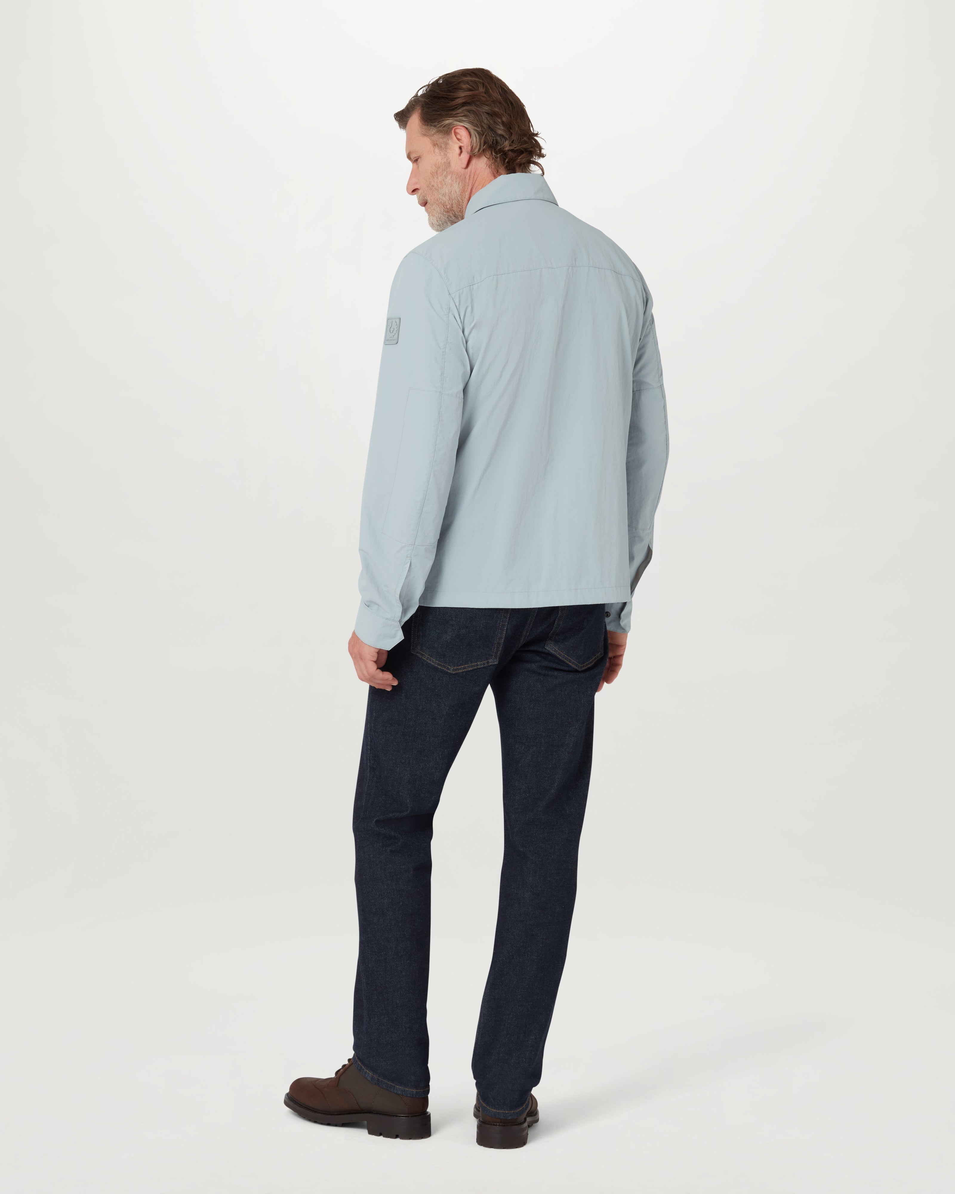 COVER OVERSHIRT - Quarry Blue