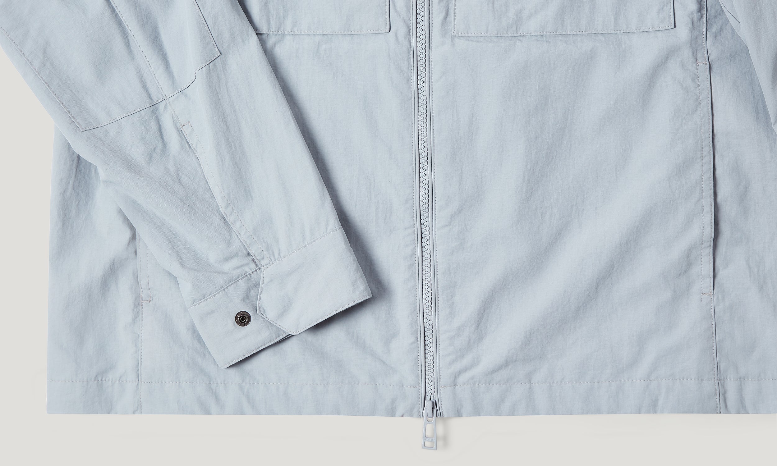 COVER OVERSHIRT - Quarry Blue
