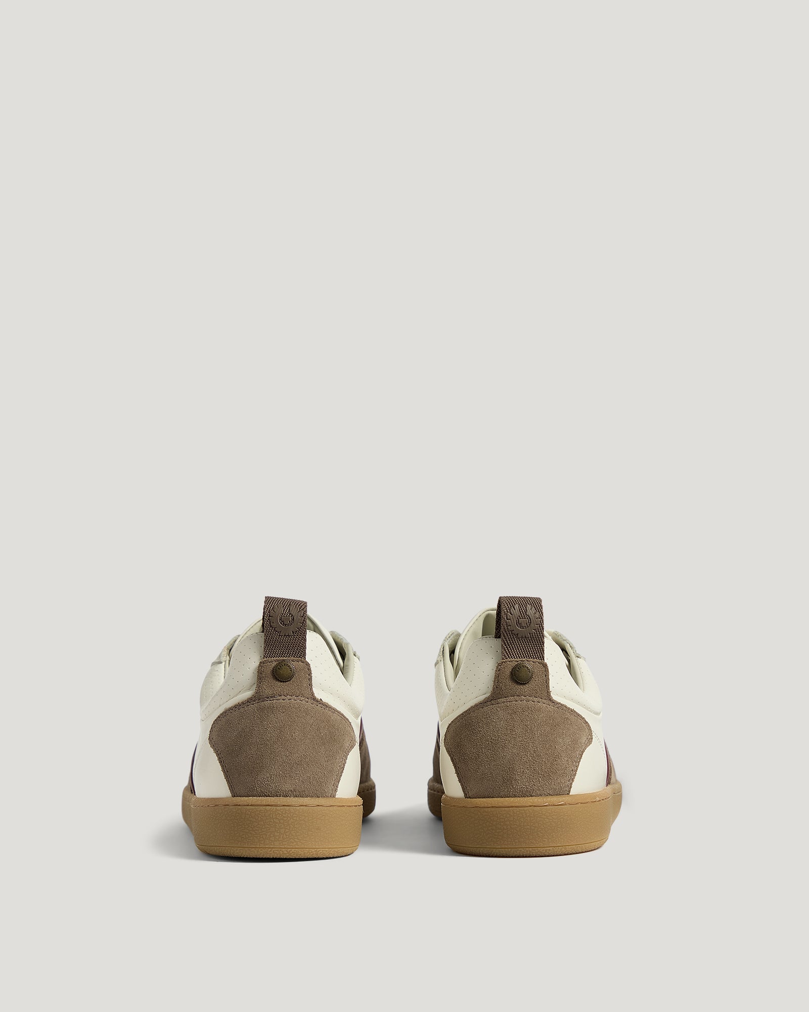 CROFT TRAINER - Dusty Taupe/Oxblood