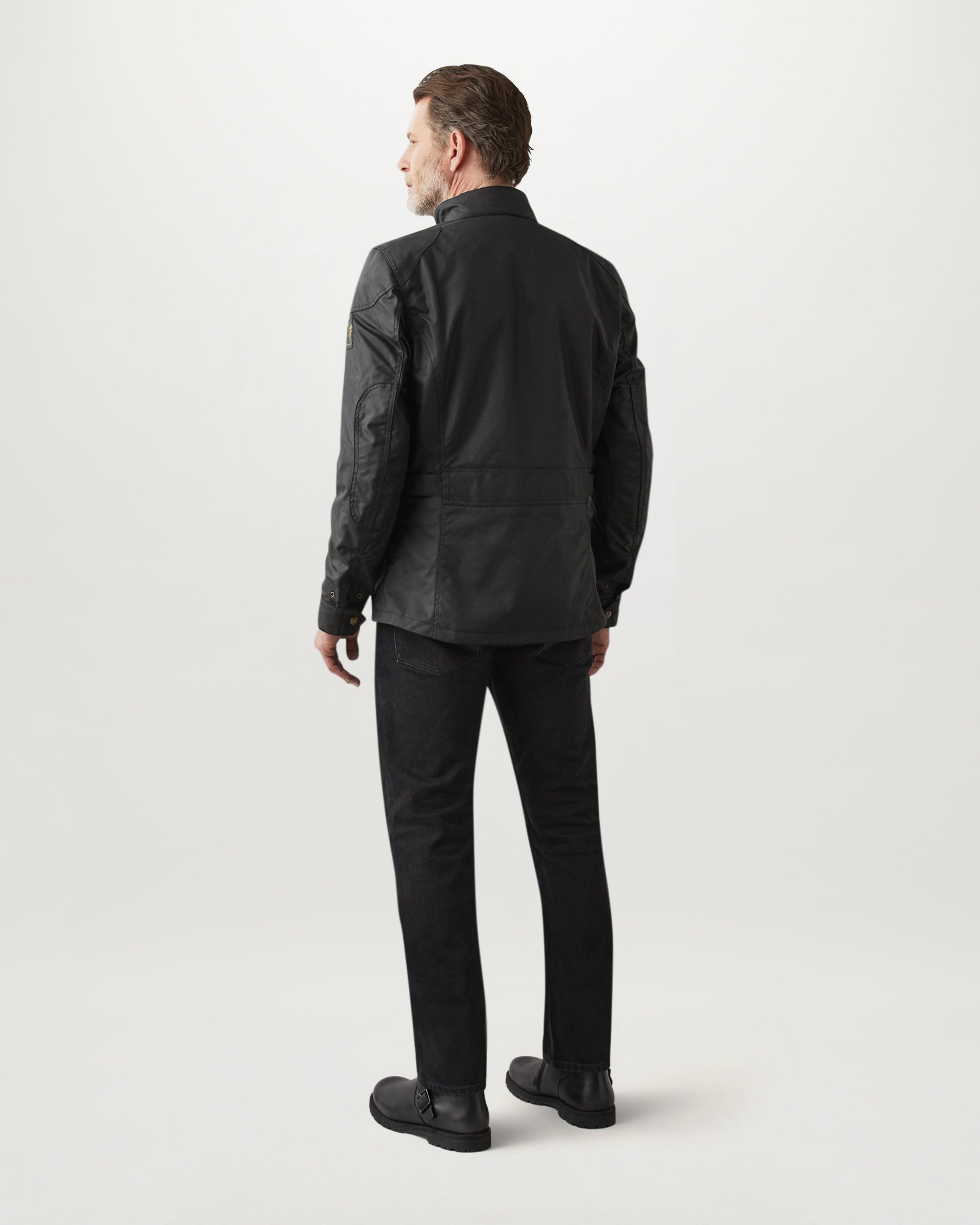 CROSBY MOTORRADJACKE - Schwarz