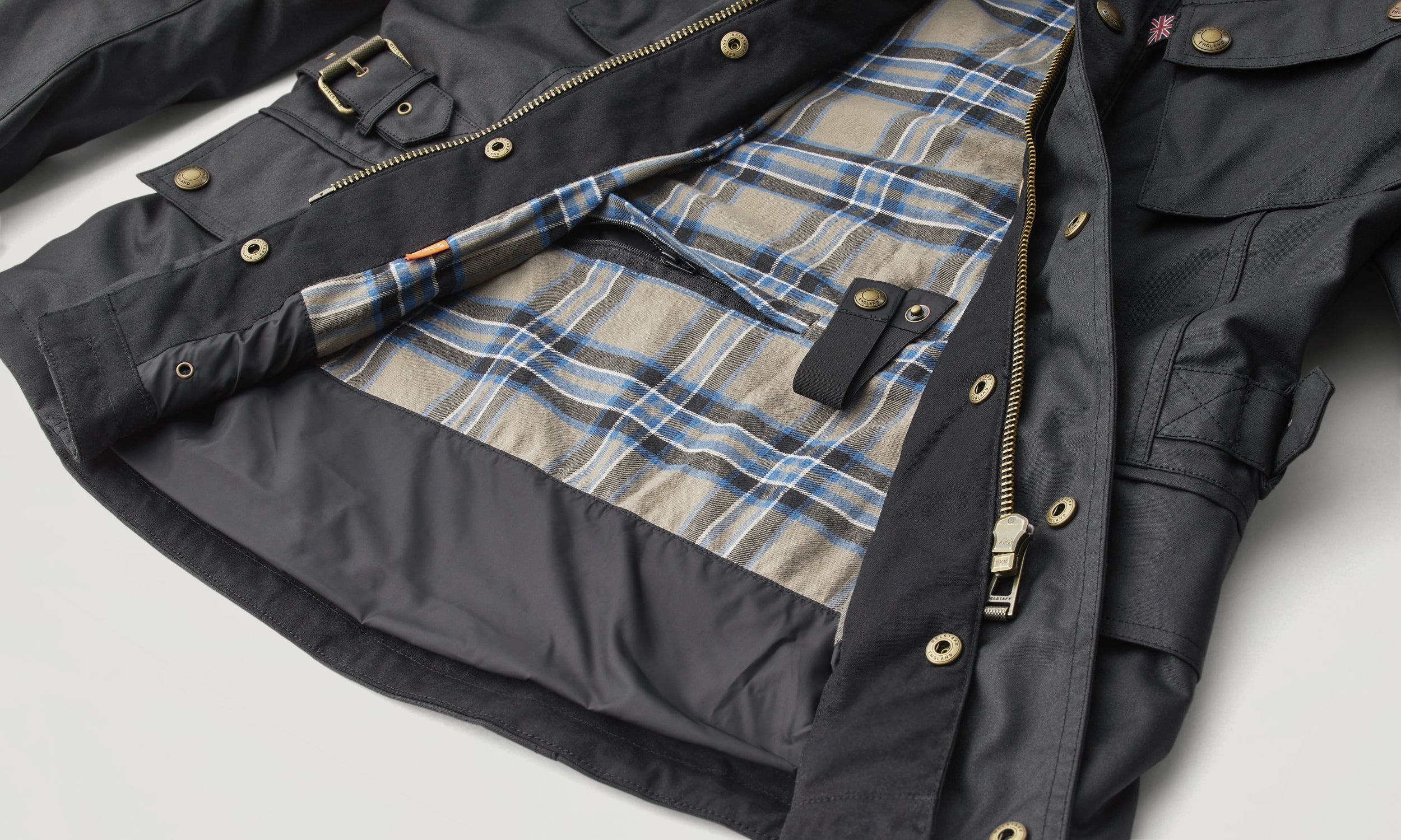 CROSBY MOTORRADJACKE - Schwarz