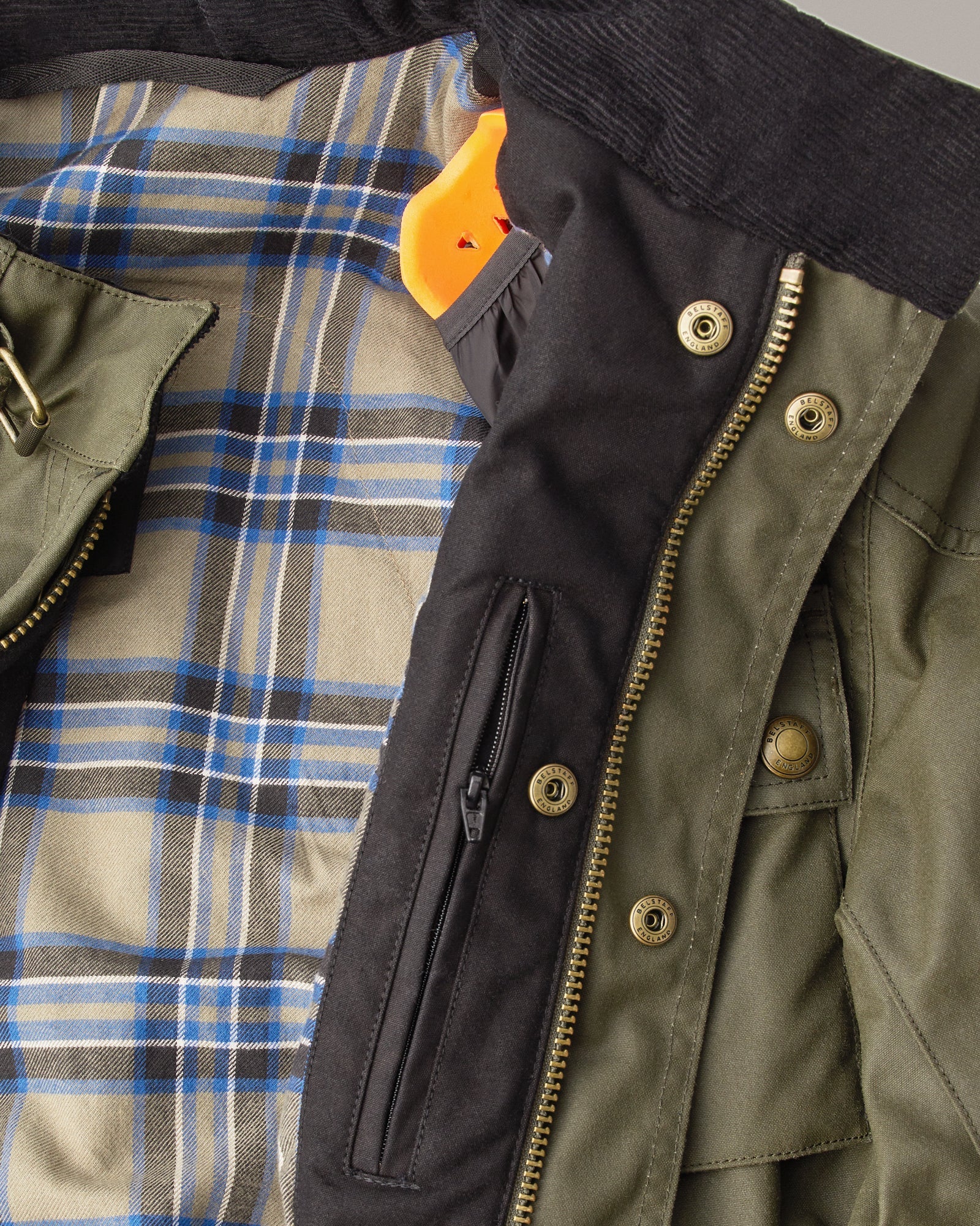 CROSBY MOTORCYCLE JACKET - Forest Green