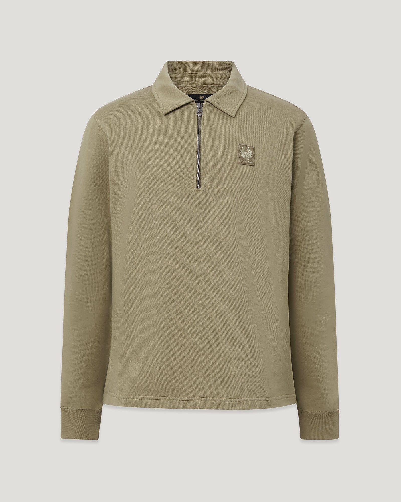 CURATOR COLLARED SWEATSHIRT - Fatigue Green