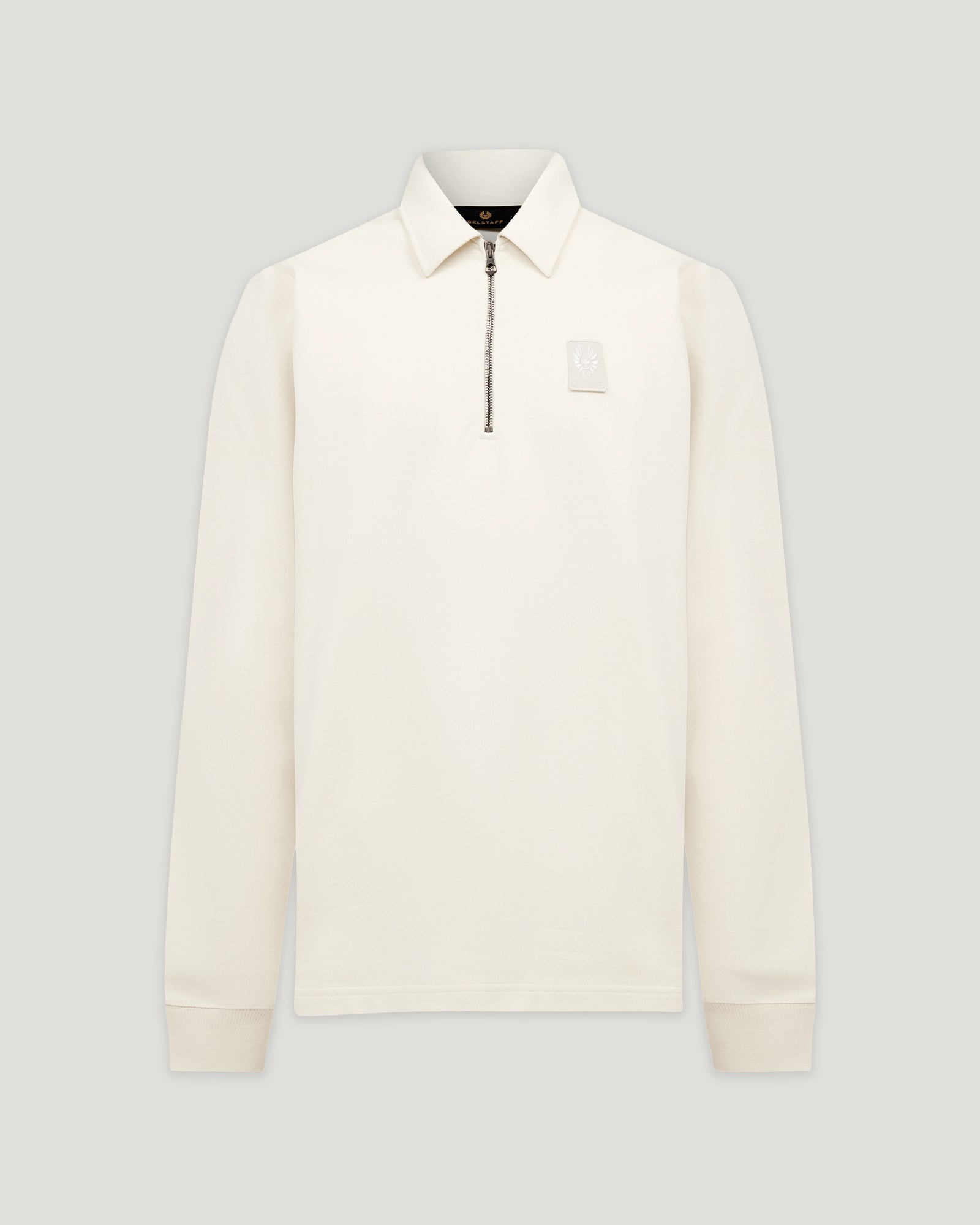 CURATOR COLLARED SWEATSHIRT - Silver Birch
