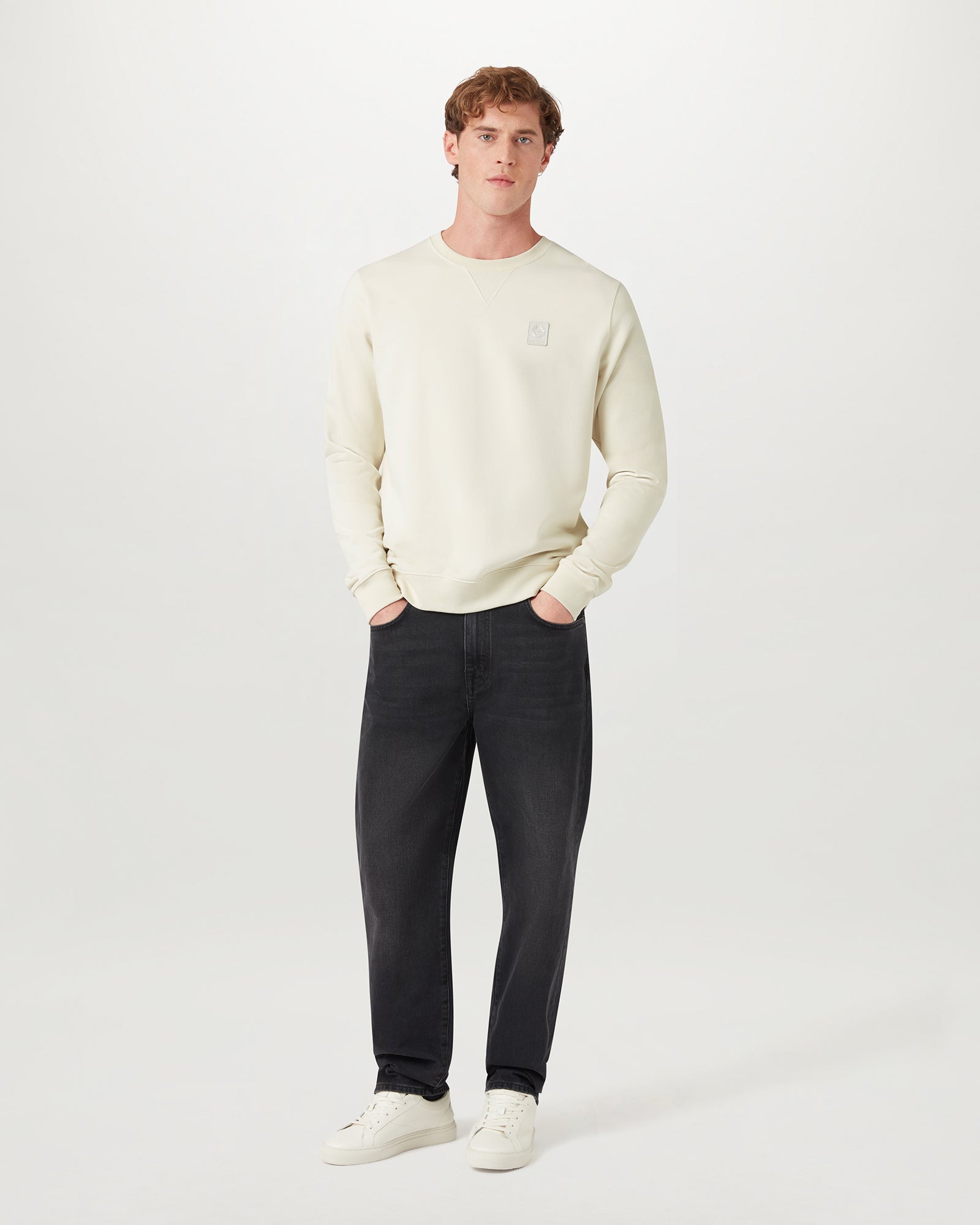 CURATOR CREWNECK SWEATSHIRT - Silver Birch