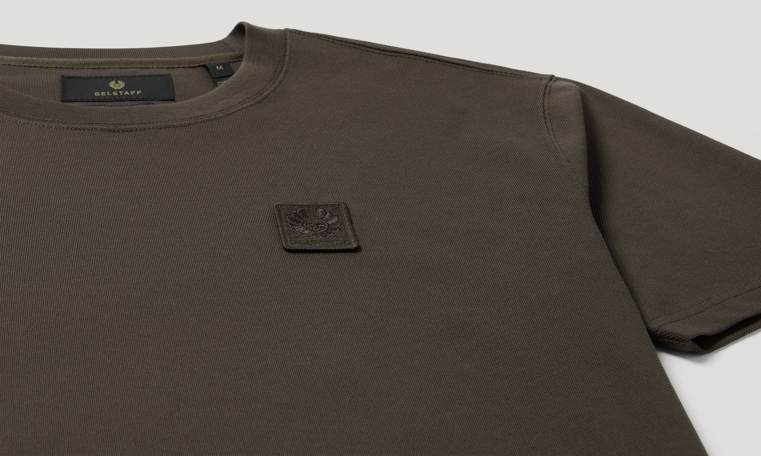 CURATOR PIQUE T-SHIRT - Army Olive