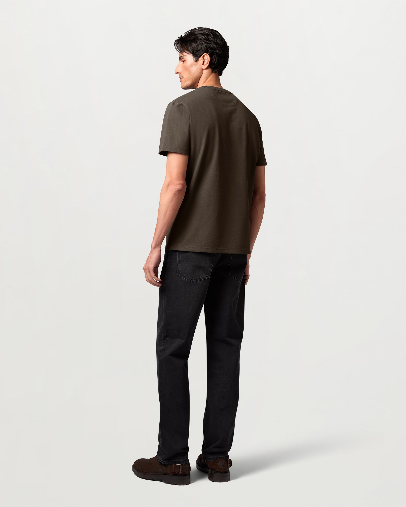 CURATOR PIQUE T-SHIRT - Army Olive