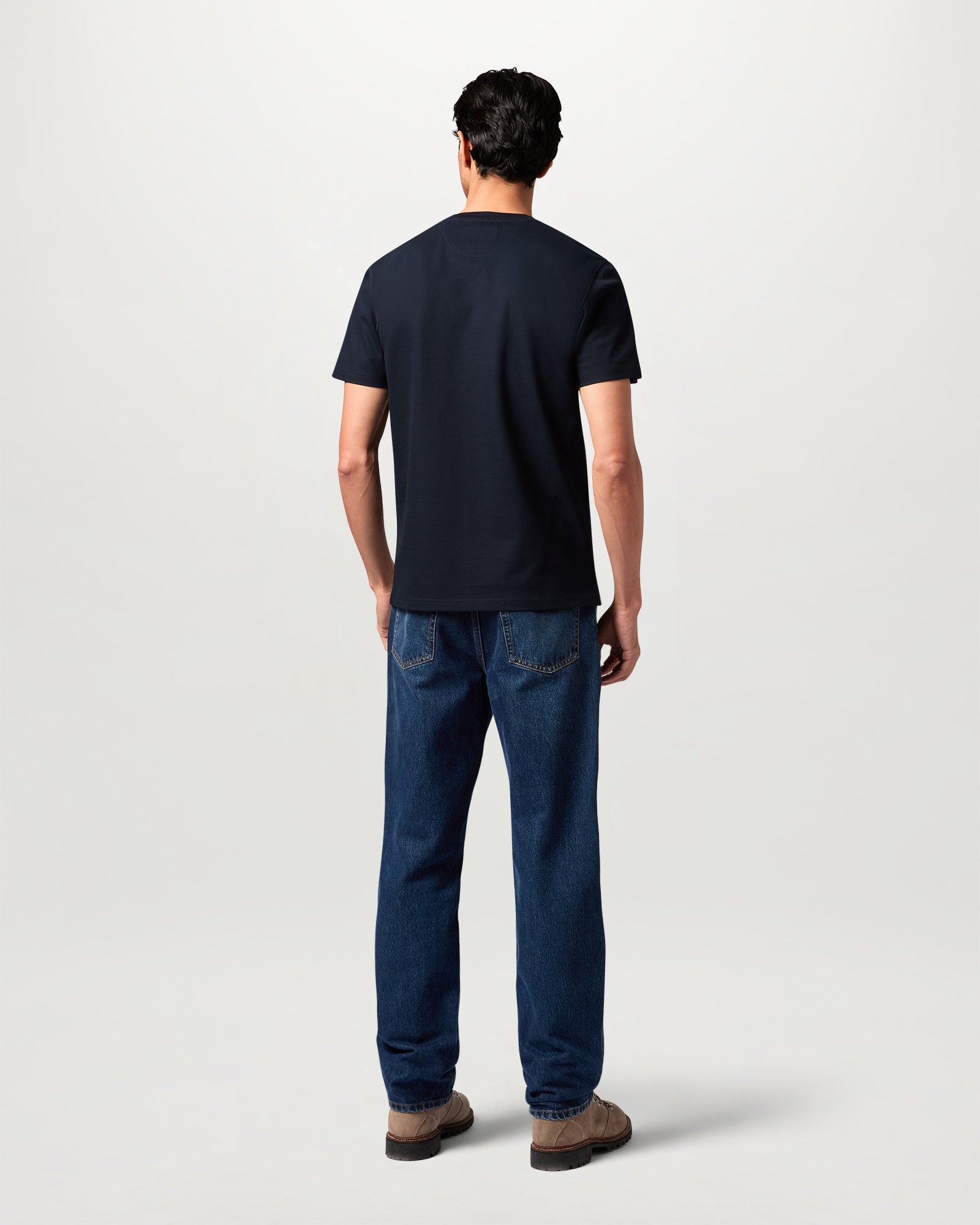 CURATOR PIQUE T-SHIRT - Dark Ink