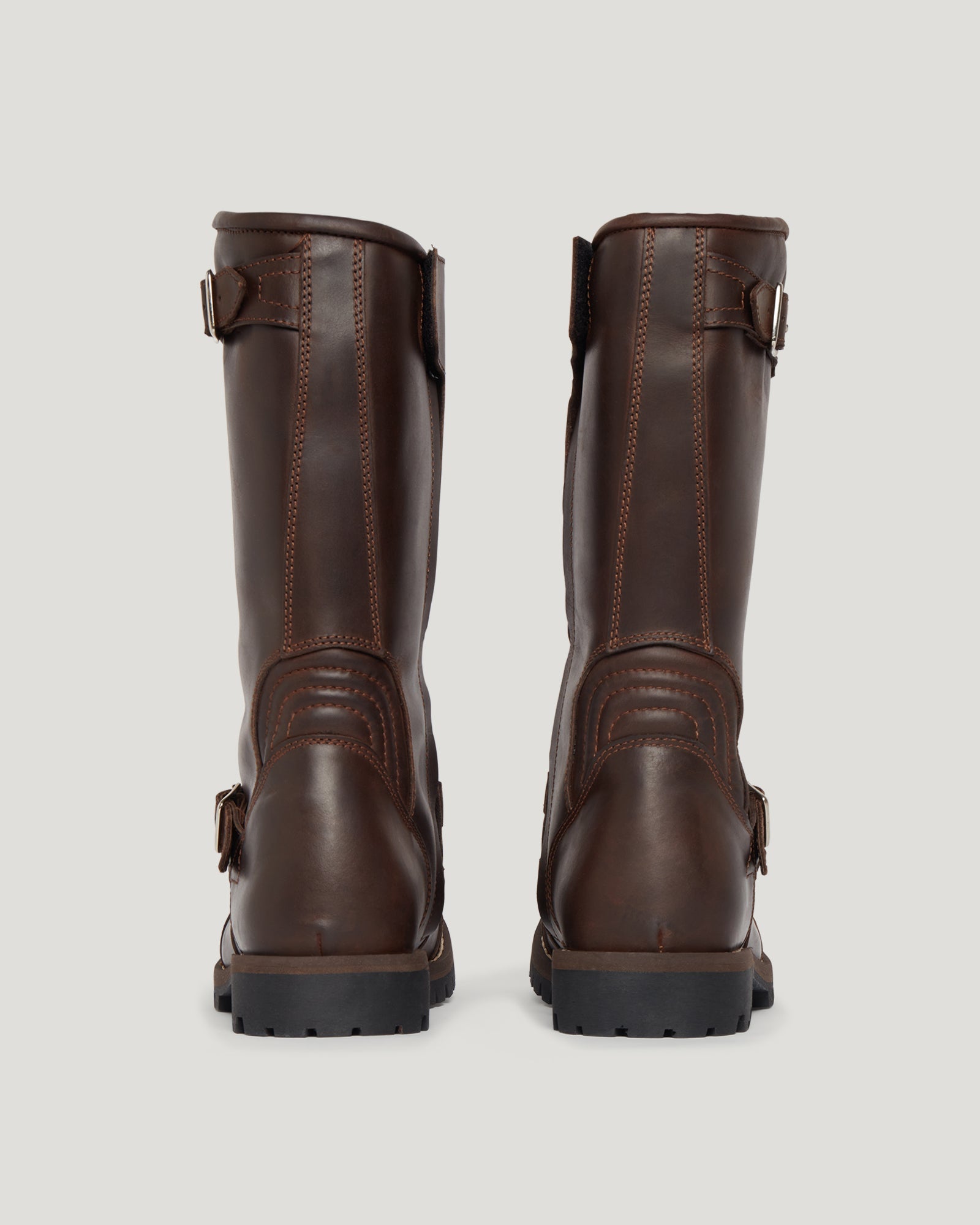 BOTAS DE MOTORISTA ENDURANCE - Negro marrón