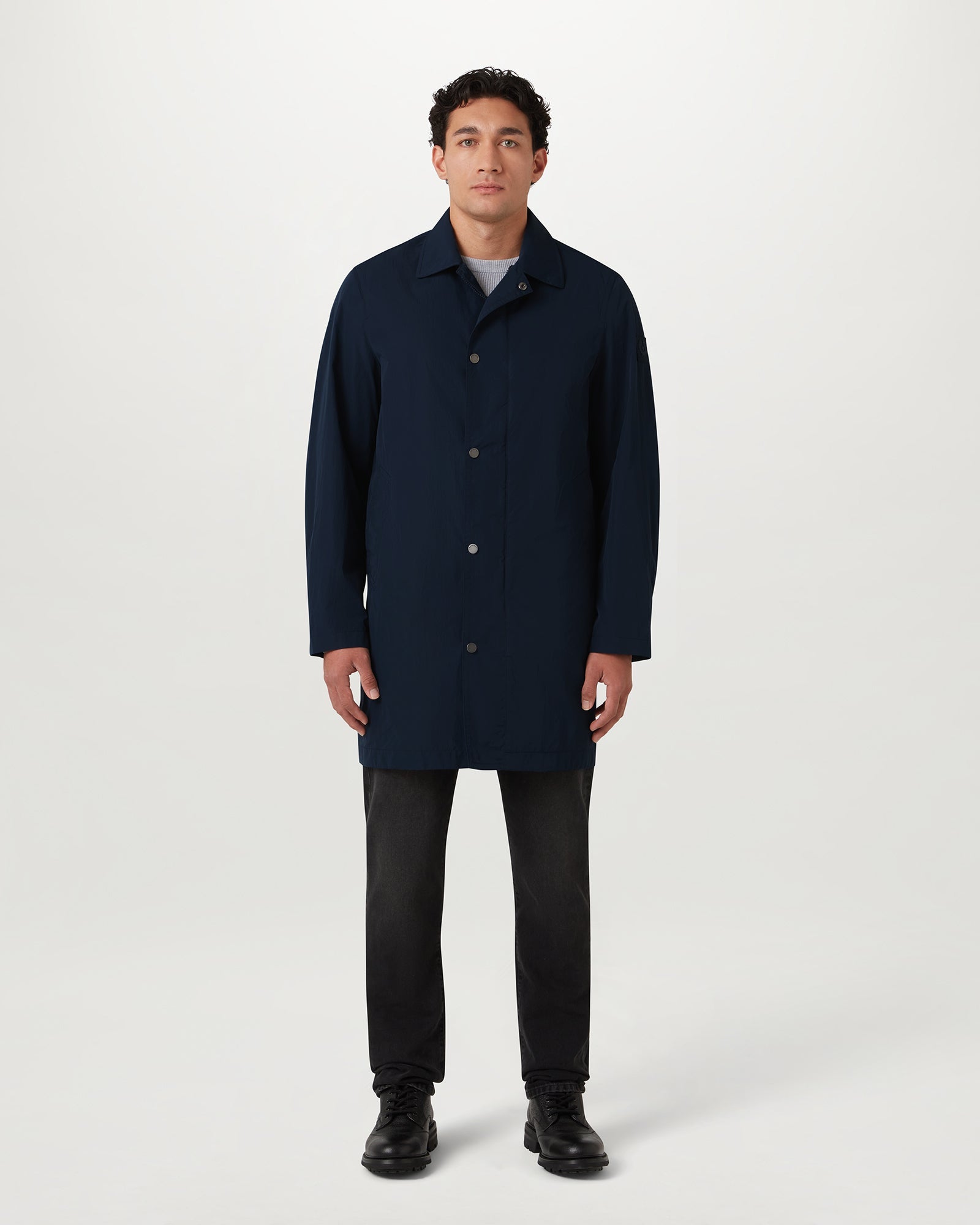 FARER MANTEL - Dunkles Tintenblau