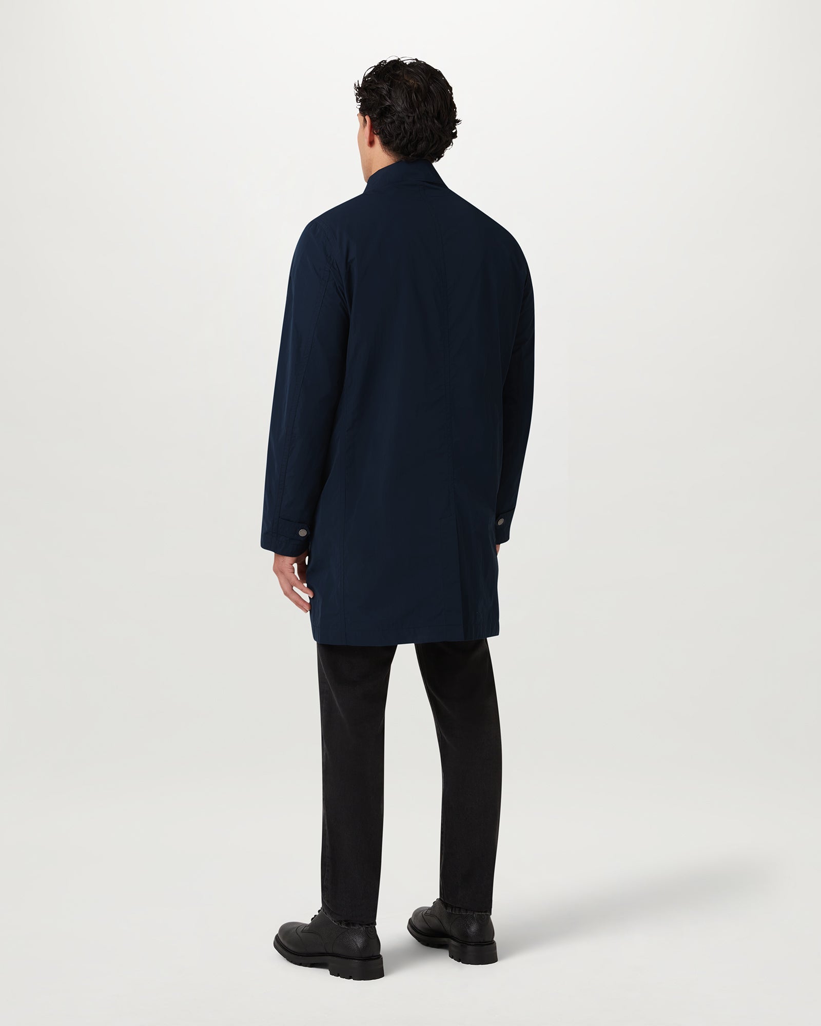 FARER MANTEL - Dunkles Tintenblau