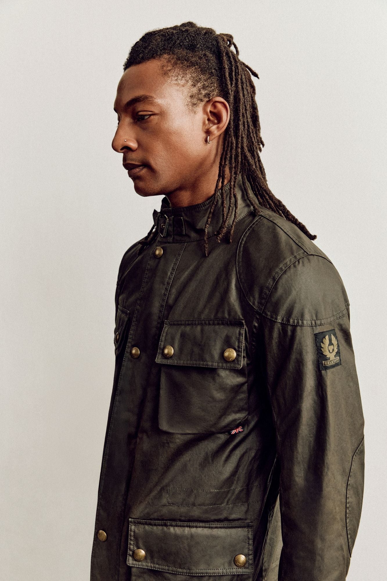 CHAQUETA FIELDMASTER ICÓNICA - Verde aceituna desgastado