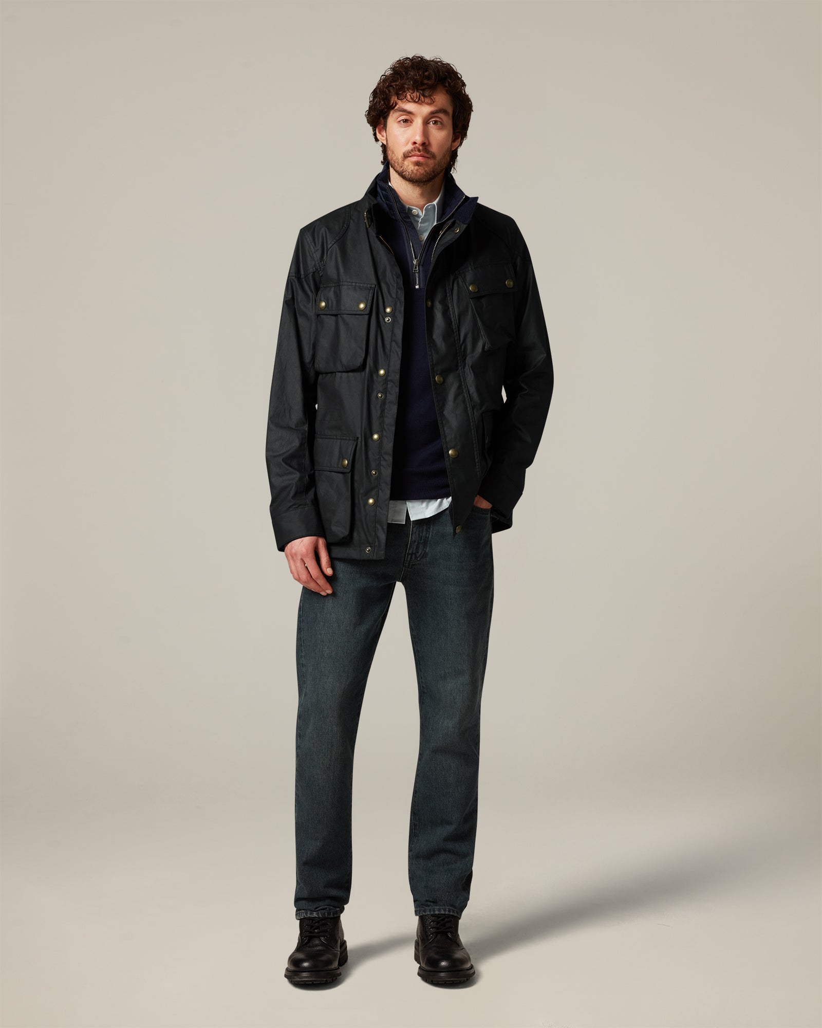 FIELDMASTER IKONEN JACKE - Dunkelblau
