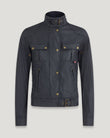 Product Image For Belstaff Gangster Jacket In Dark Navy