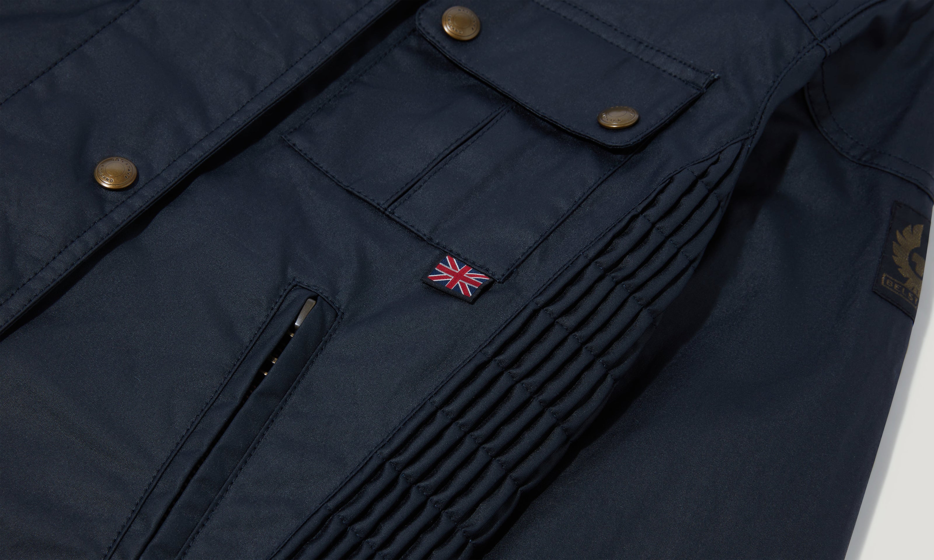 GANGSTER ICON JACKET - Dark Navy