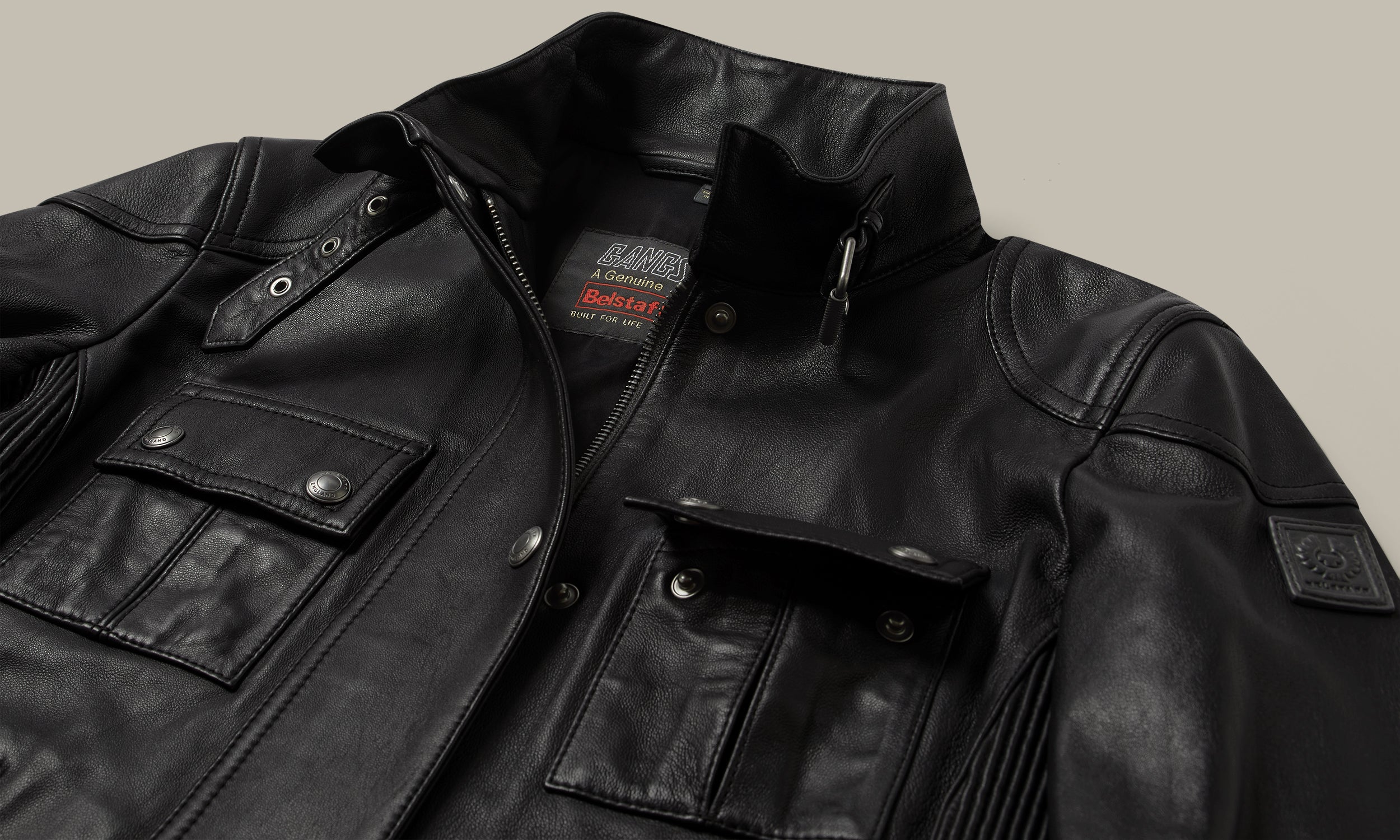 GIACCA ICONICA GANGSTER - Nero