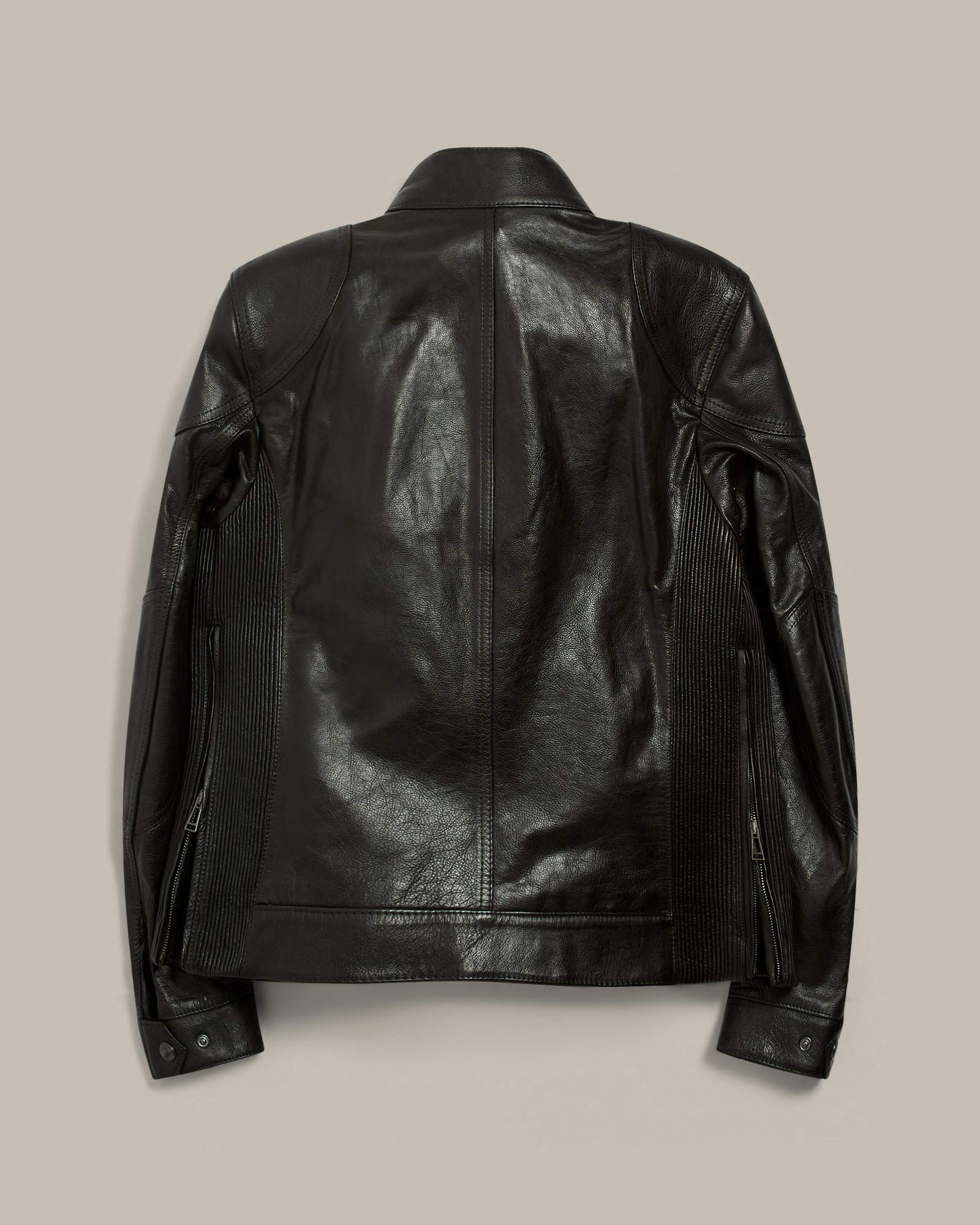 GANGSTER ICON JACKET - Black