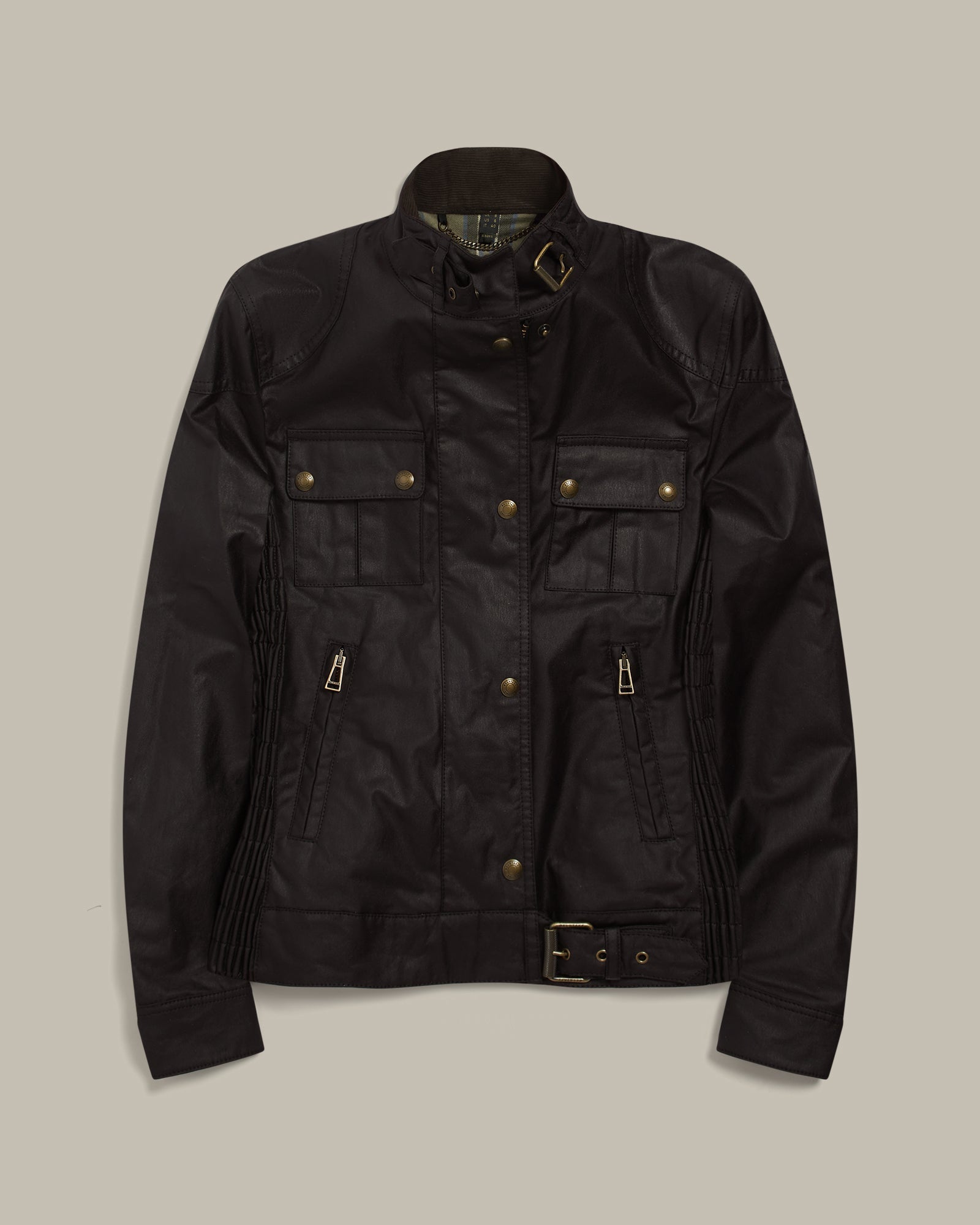 GANGSTER ICON JACKET - Black