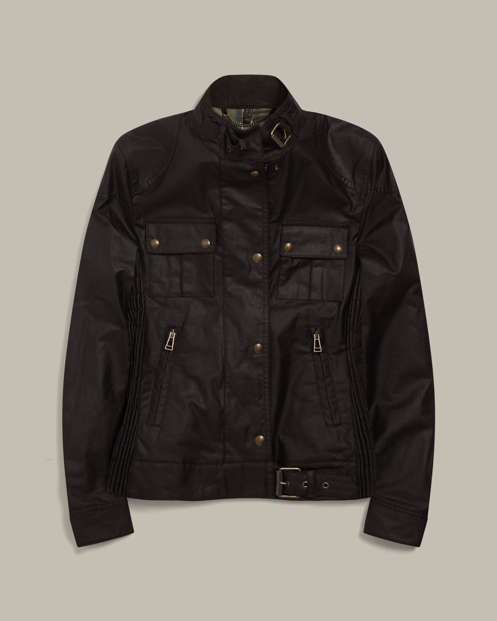 GANGSTER ICON JACKET - Black