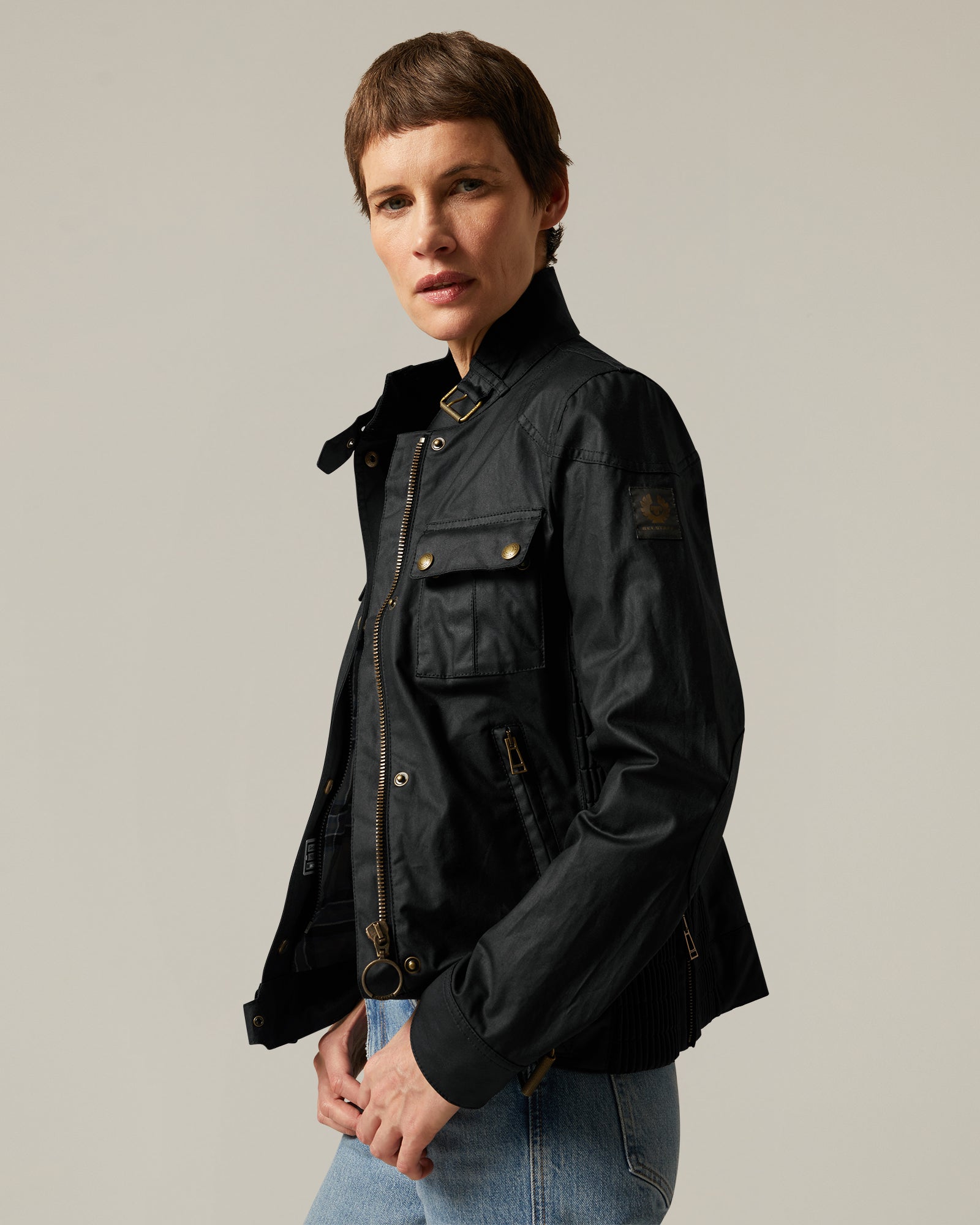 GANGSTER IKONEN JACKE - Dunkles Marineblau