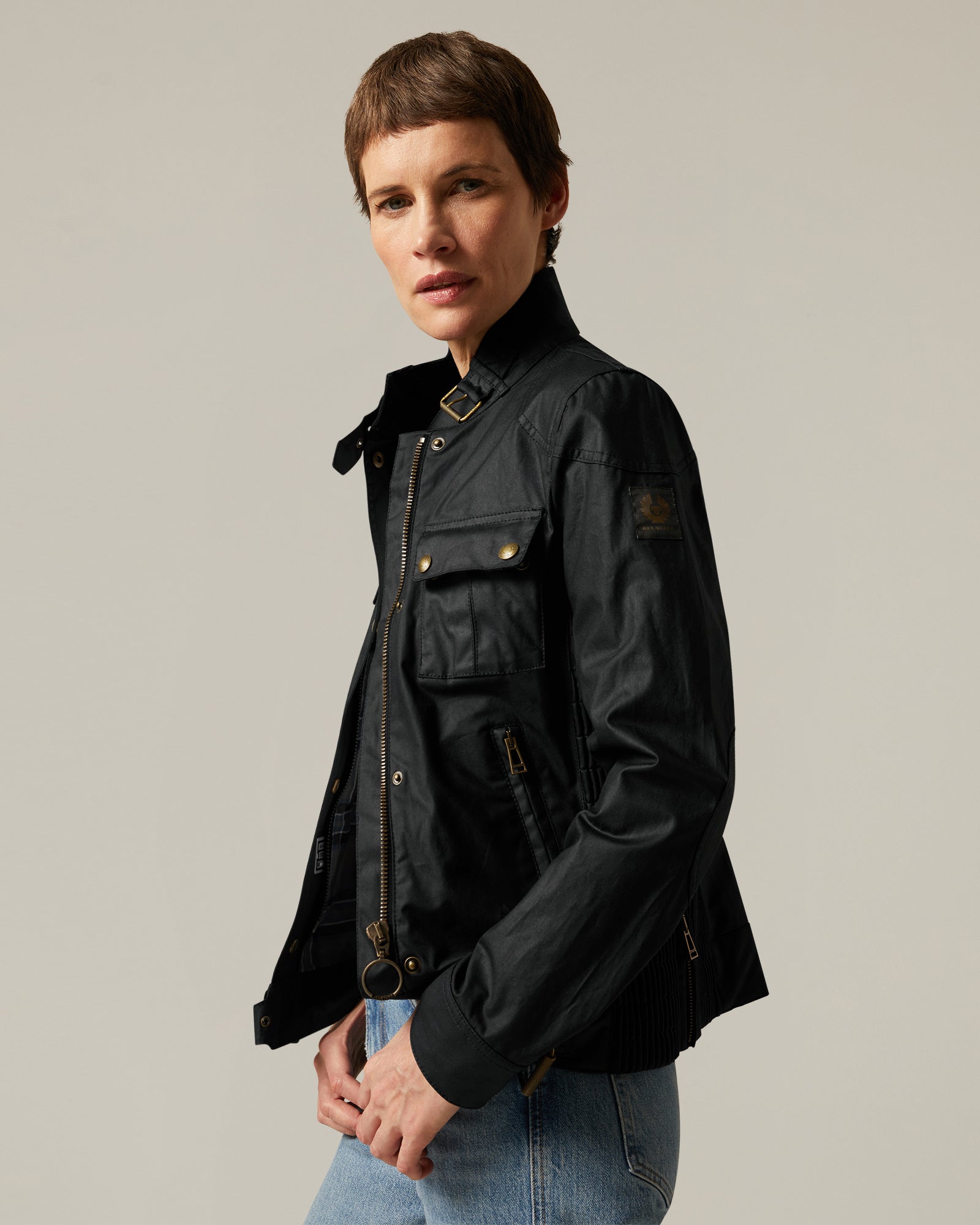 GANGSTER IKONE JACKE - Dunkelblau