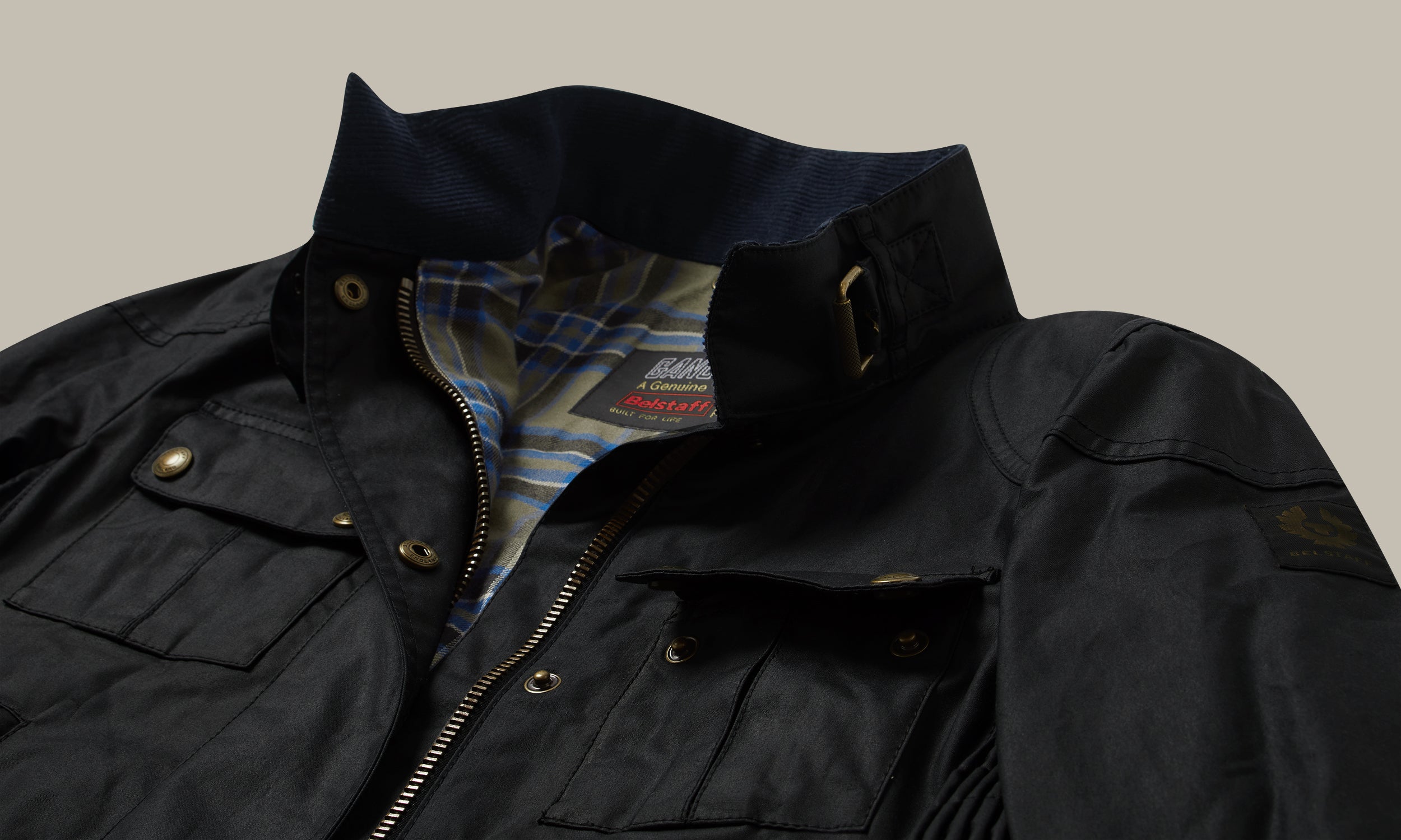 GANGSTER IKONEN JACKE - Dunkles Marineblau