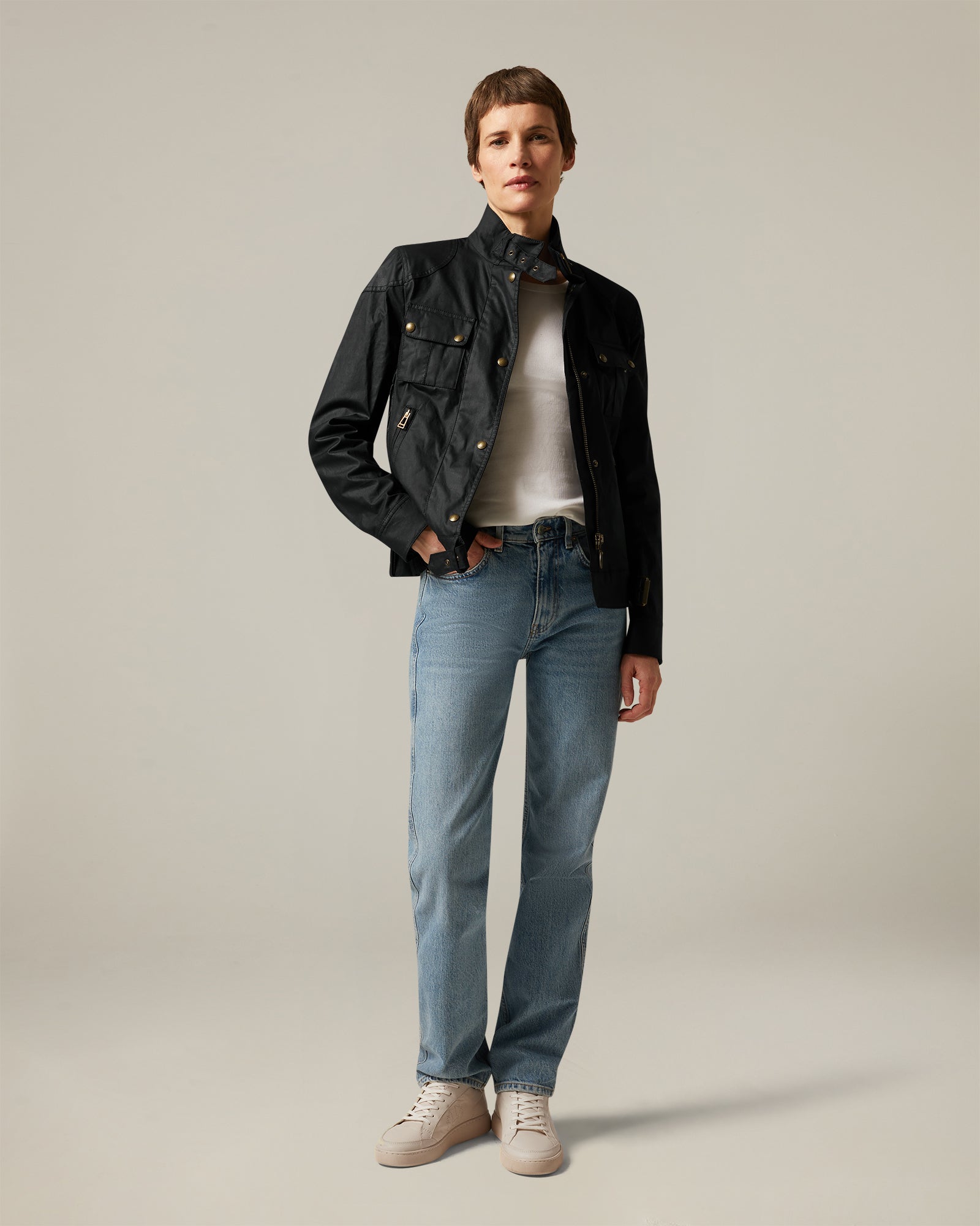 GANGSTER IKONE JACKE - Dunkelblau